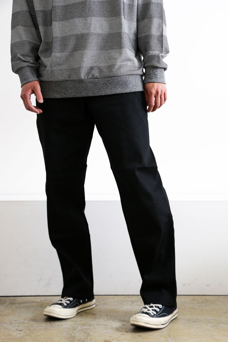 the shishikui Painter pants BLACK ※丈詰め有（SON OF THE CHEESE 