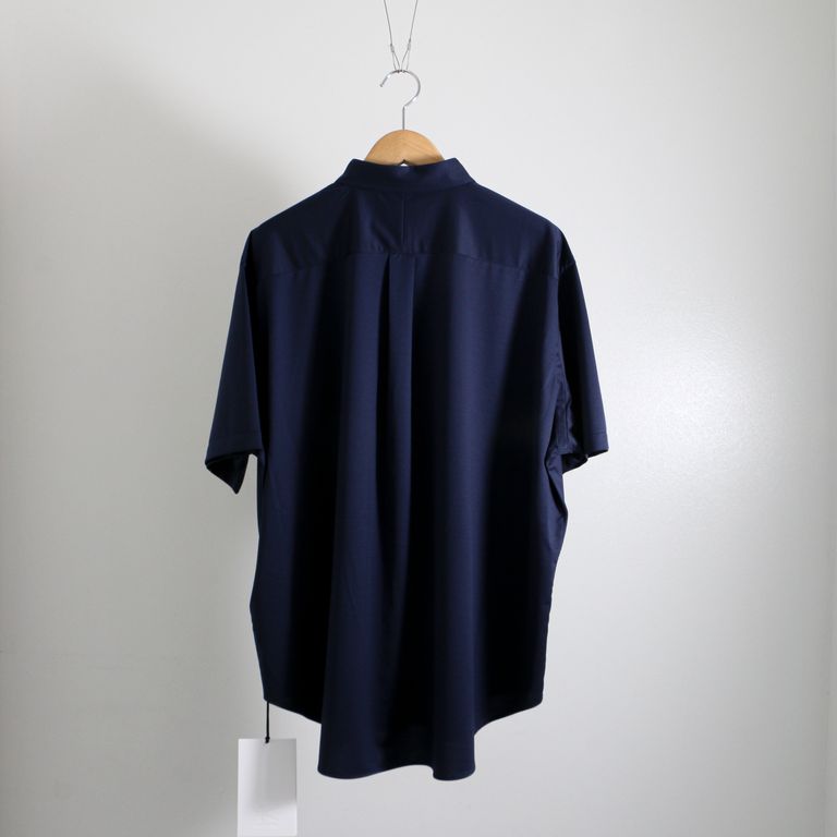 KANEMASA PHIL. - 46G Atmosphere SS Shirt NAVY/ シャツ / ネイビー  