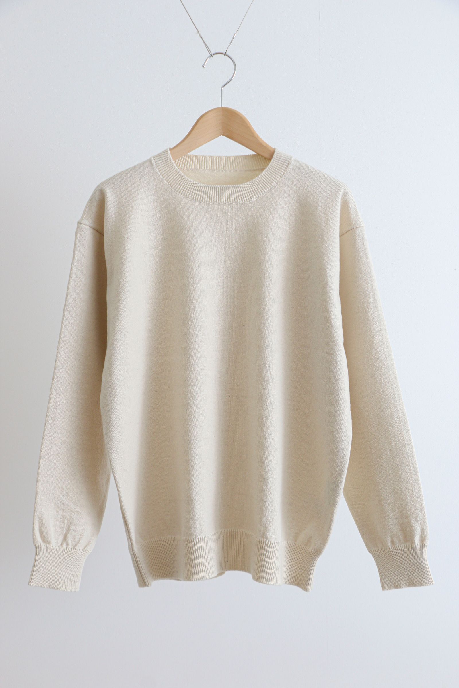 Yonetomi - RIGID CASHMERE KNIT SWEATER 15RAW | koko