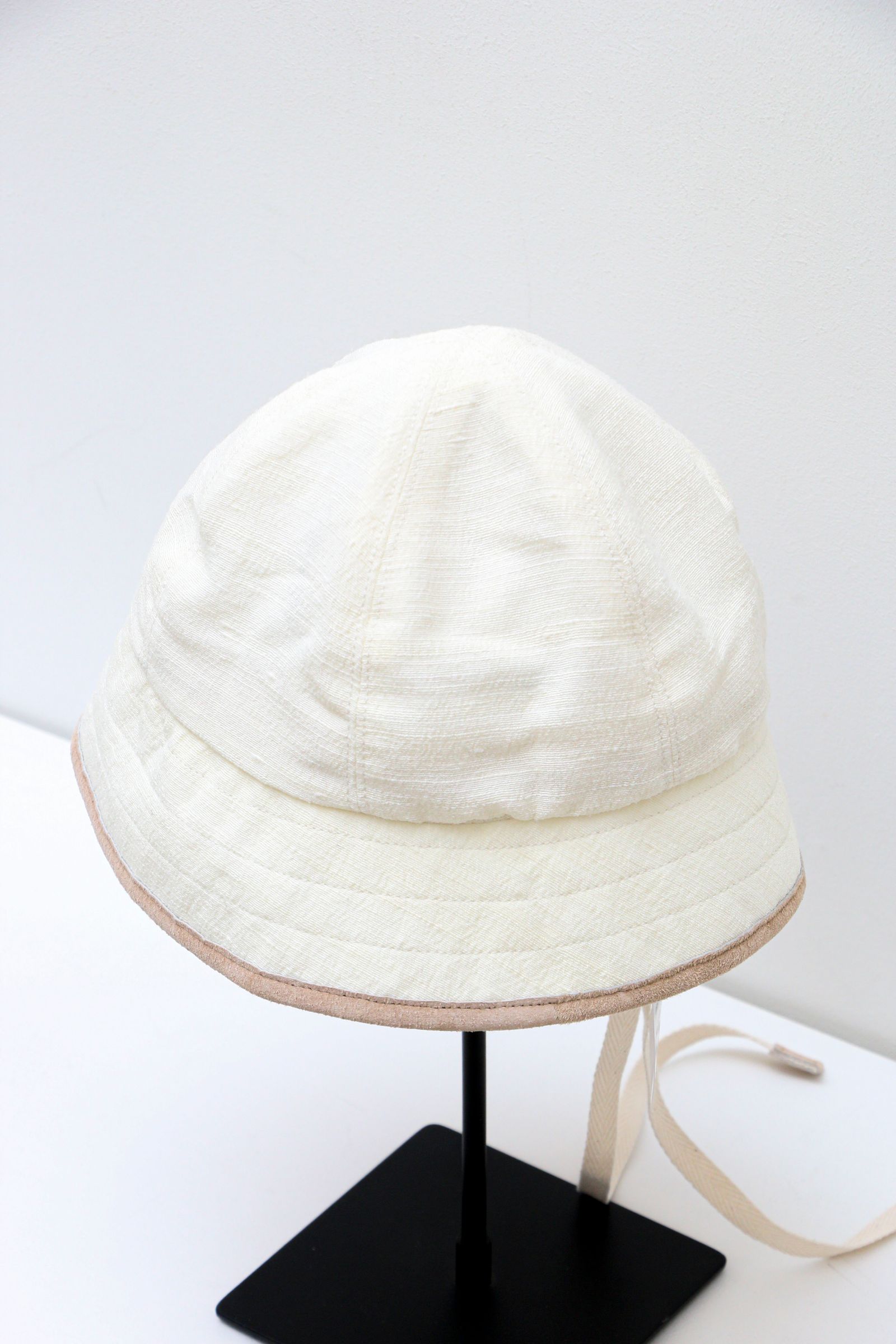 CCU - MARINE HAT SILK / PIG SUEDE | koko