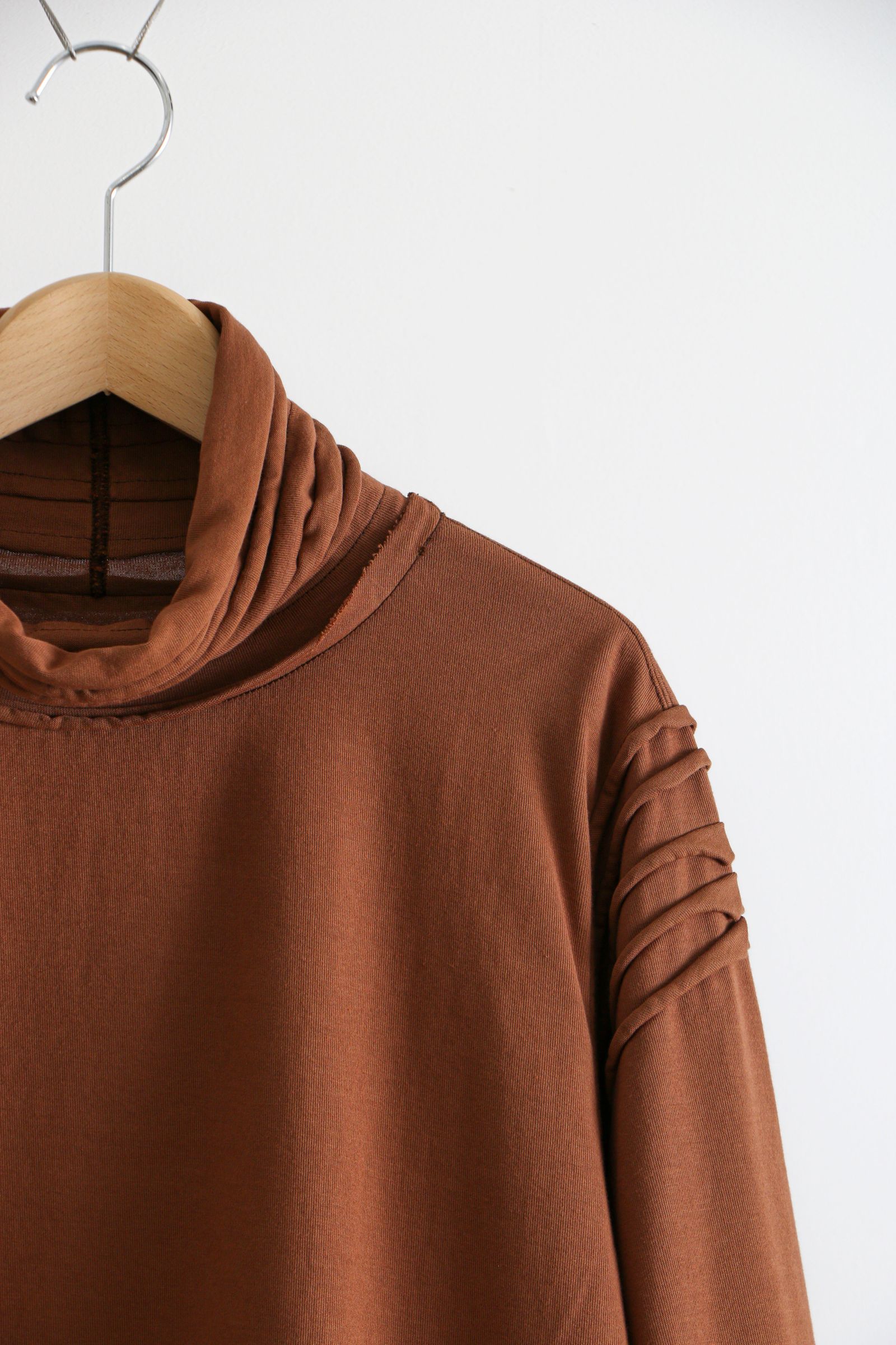 SPLENDER JERSEY - CUTOFF TURTLE JERSEY Brown