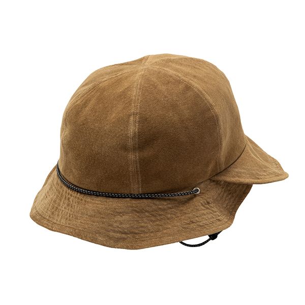 meanswhile - SUEDE SPLIT HAT Brown | koko