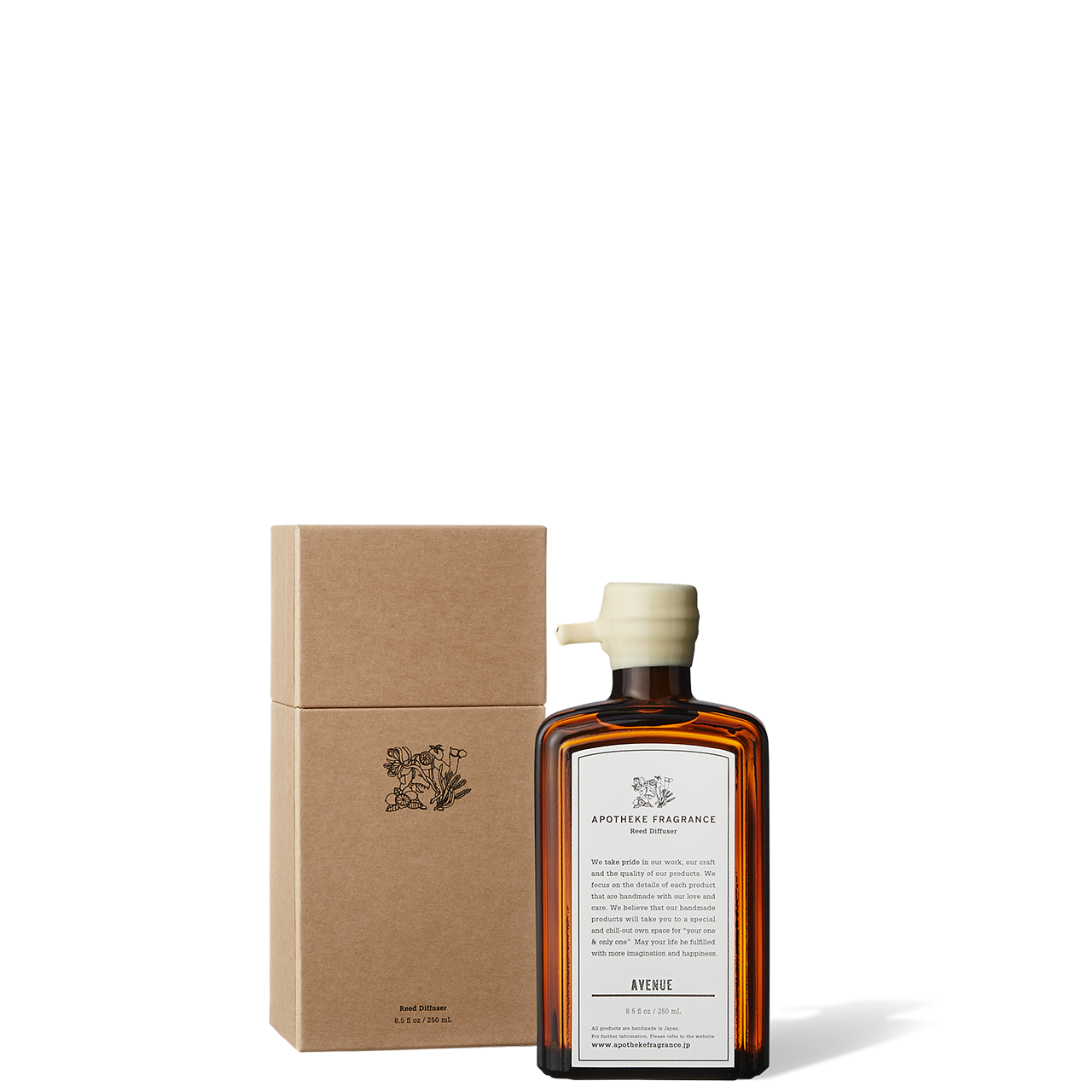 APOTHEKE FRAGRANCE REED DIFFUSER【 24K Rose 】 koko