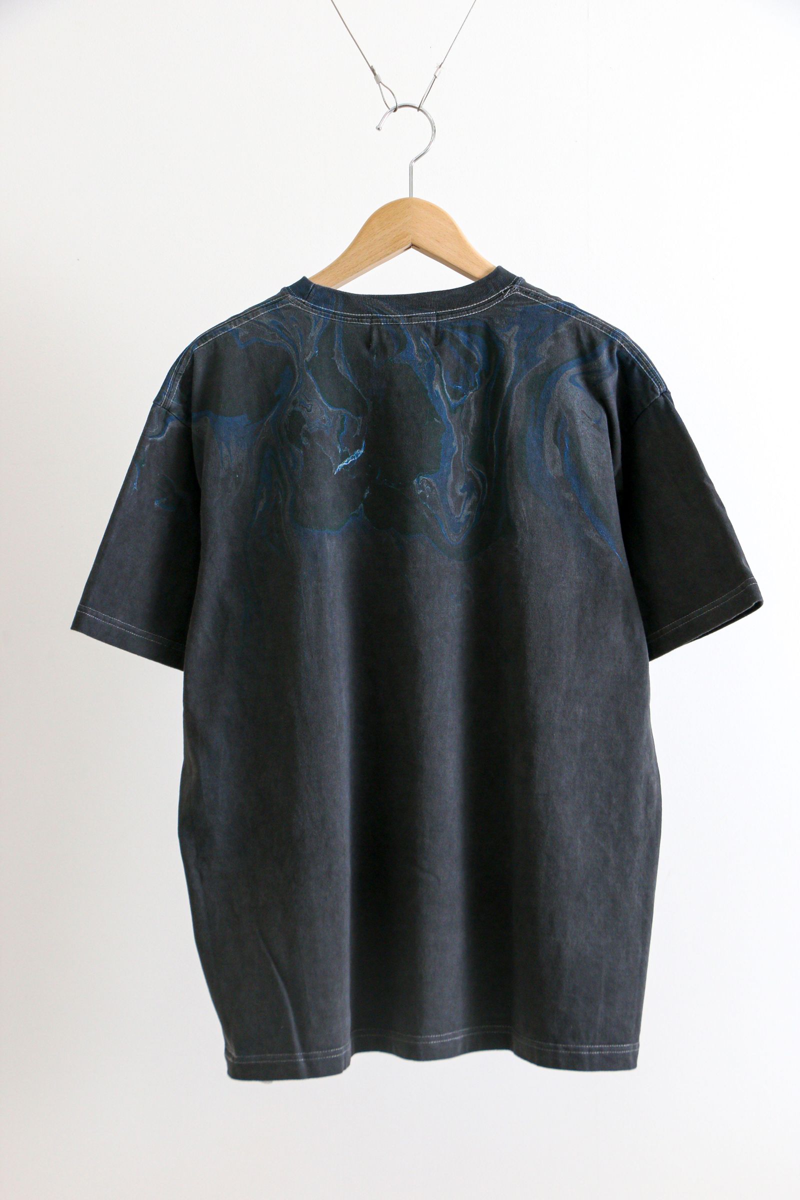 SEVEN BY SEVEN - PIGMENT DYED TEE - Hydro dip dyeing - OLV / ピグメントダイ / Tシャツ  | koko