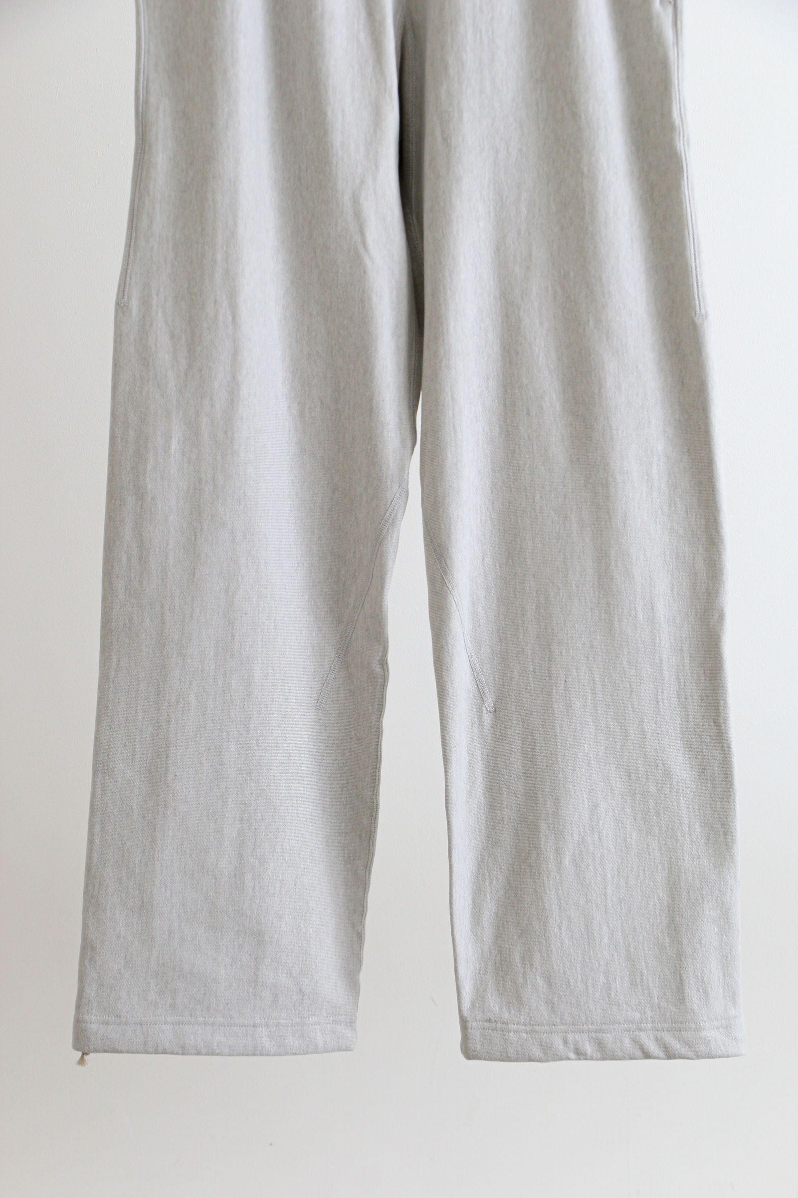 ULTERIOR - FADED SILKY TERRY RW SWEAT PANTS HEATHER ECRU