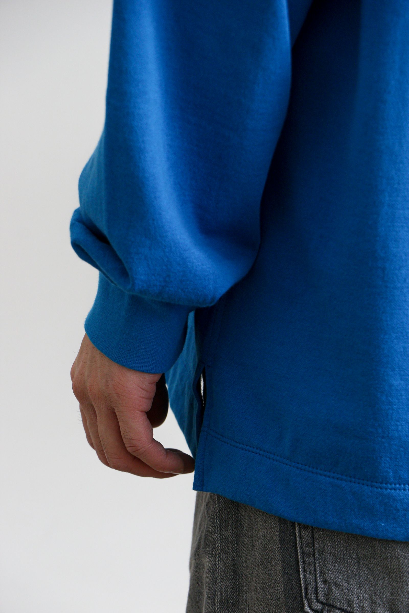 LONG SLEEVE TEE Blue / ロングスリーブTシャツ / ブルー