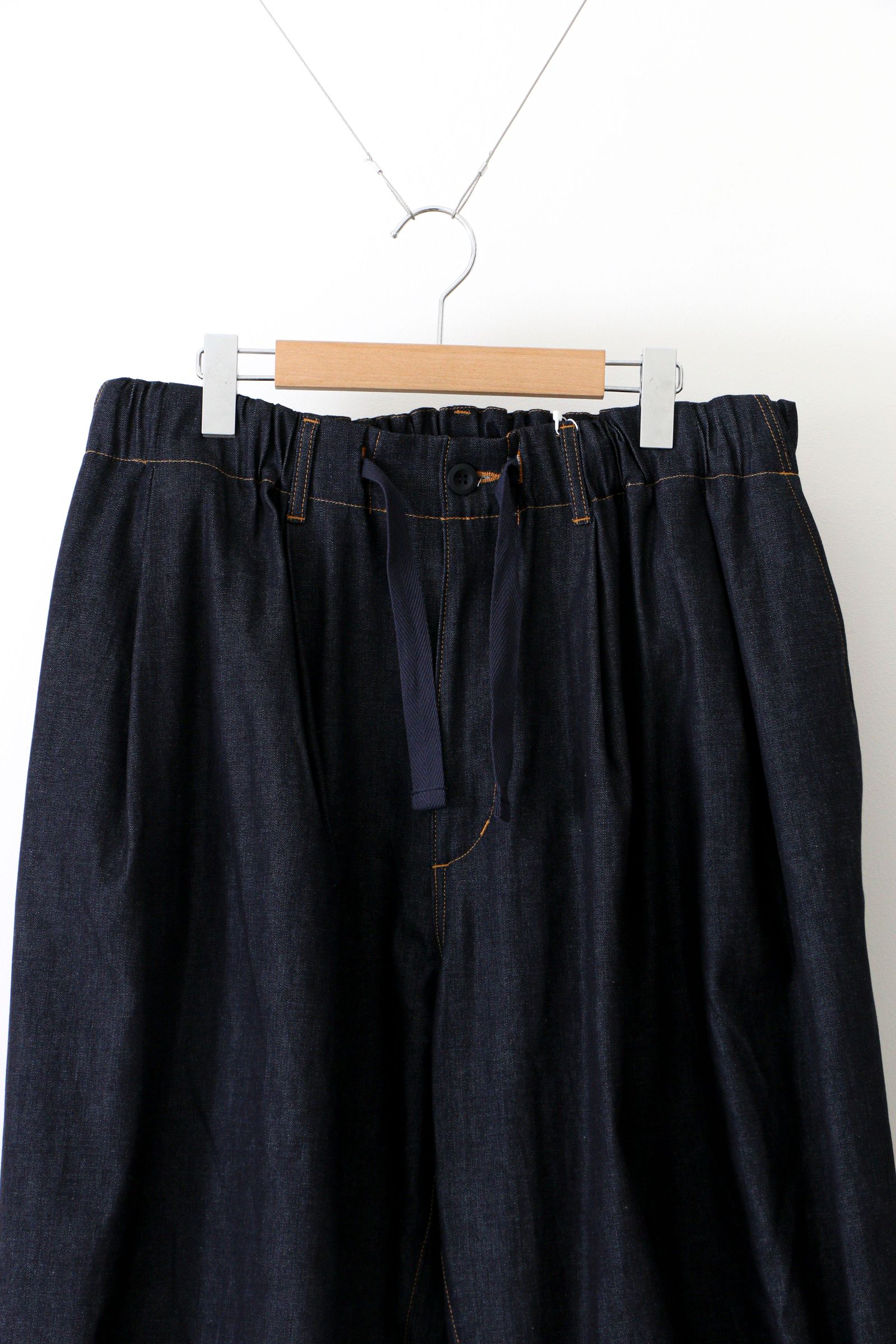 is-ness - is-ness BALLOON EZ PANTS Denim | koko