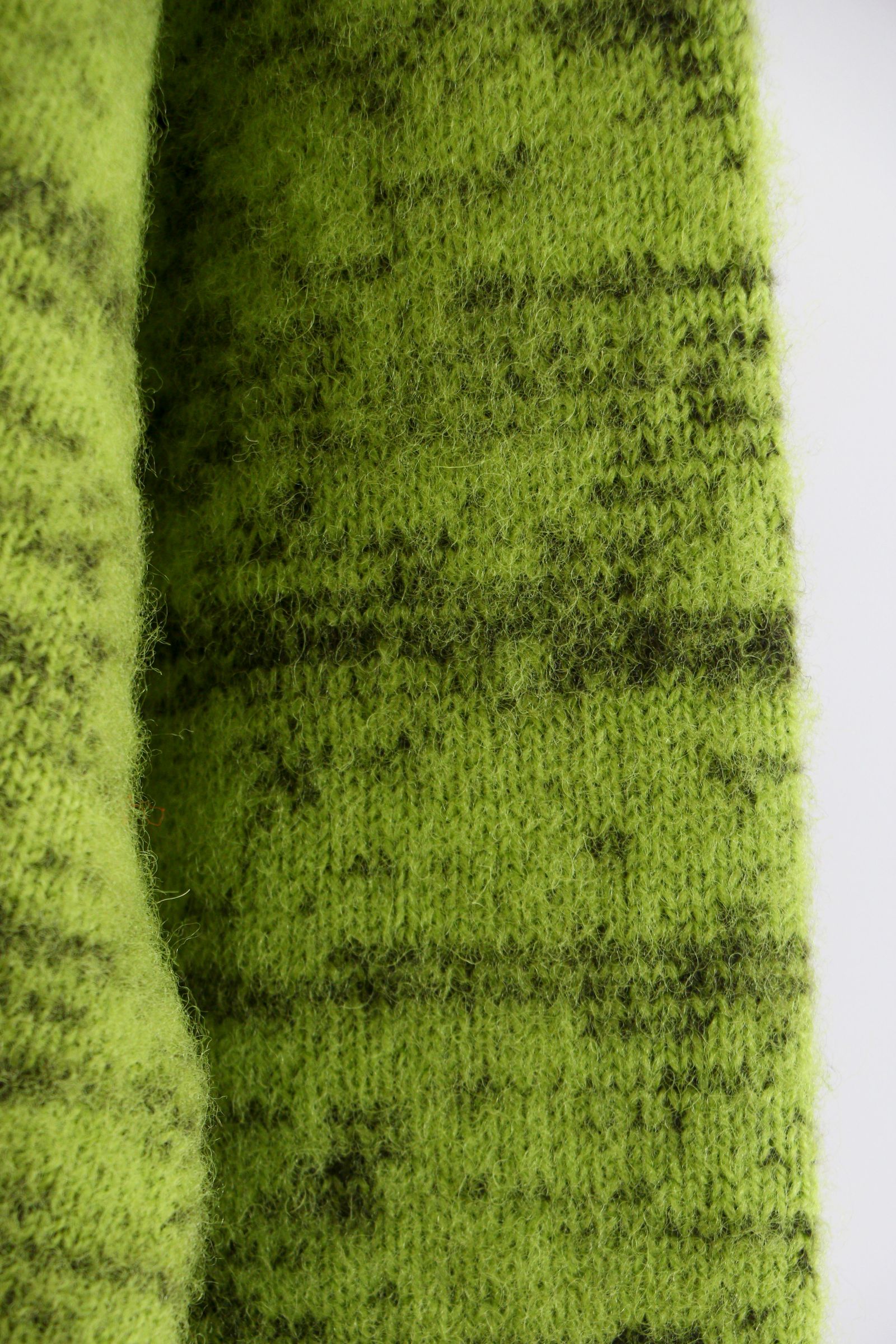 COOHEM - KOHEN SHAGGY DOG KNIT PULLOVER / 52GREEN / 英国羊毛