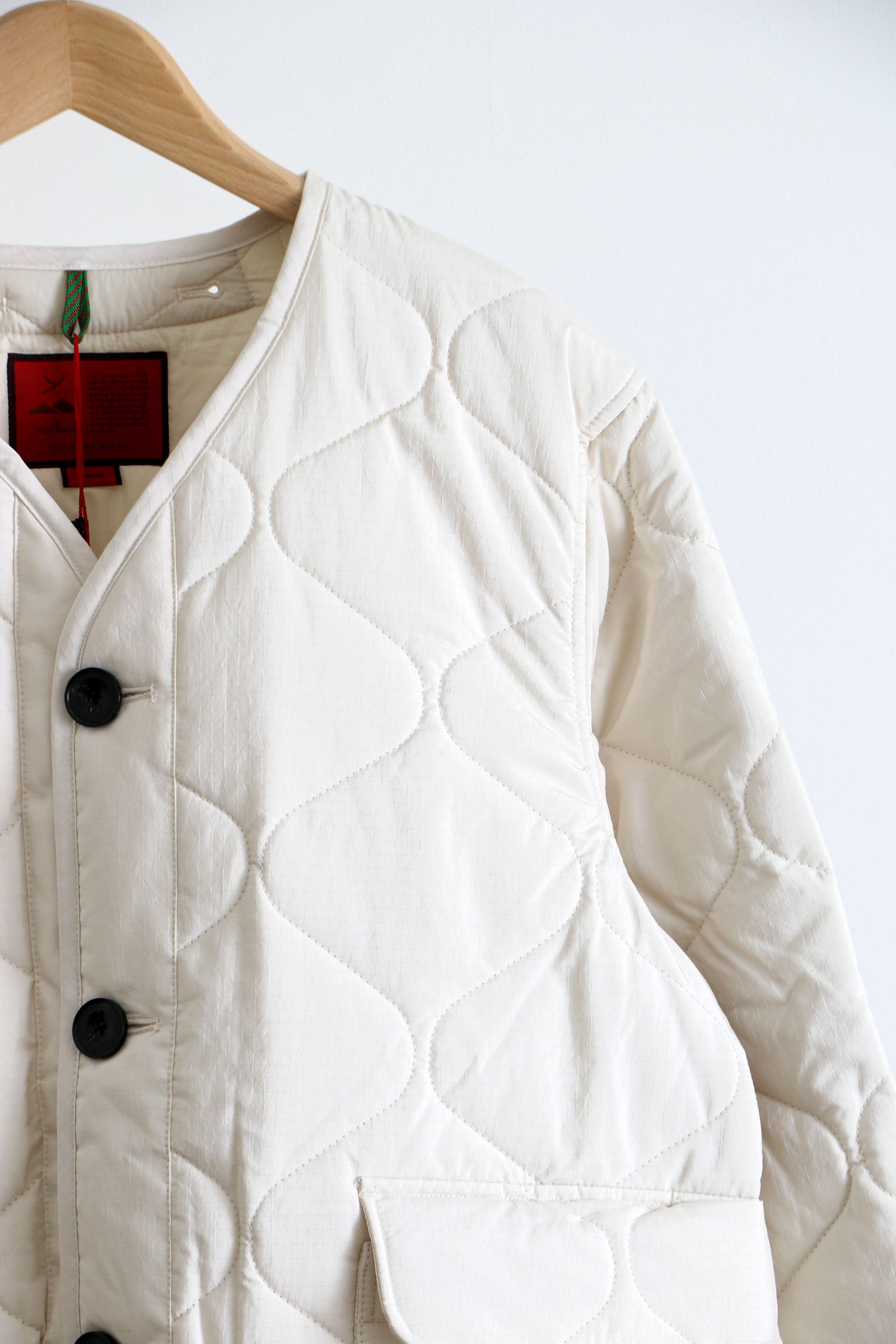 Y(dot) BY NORDISK - QUILTING LINER JACKET White | koko