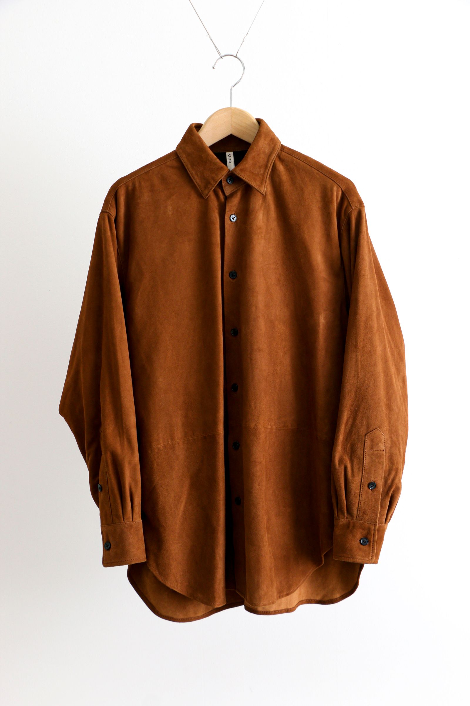 CCU - NEAT REGULAR COLLAR SHIRT Camel | koko