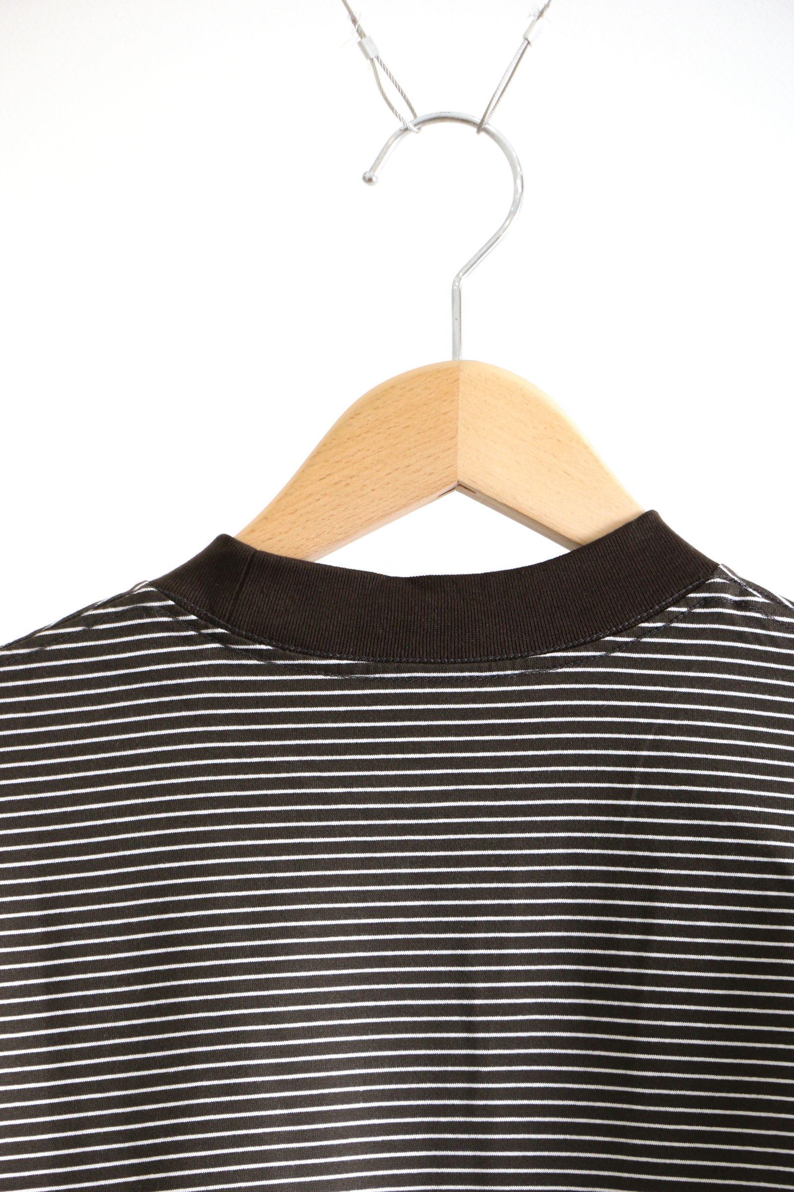 is-ness - BALLOON T SHIRT BLACK x WHITE / バルーンTシャツ