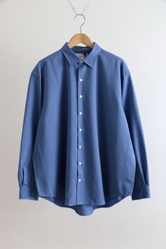 KANEMASA PHIL. - Royal Ox Dress Jersey Shirt ULTRAMARINE/ シャツ 