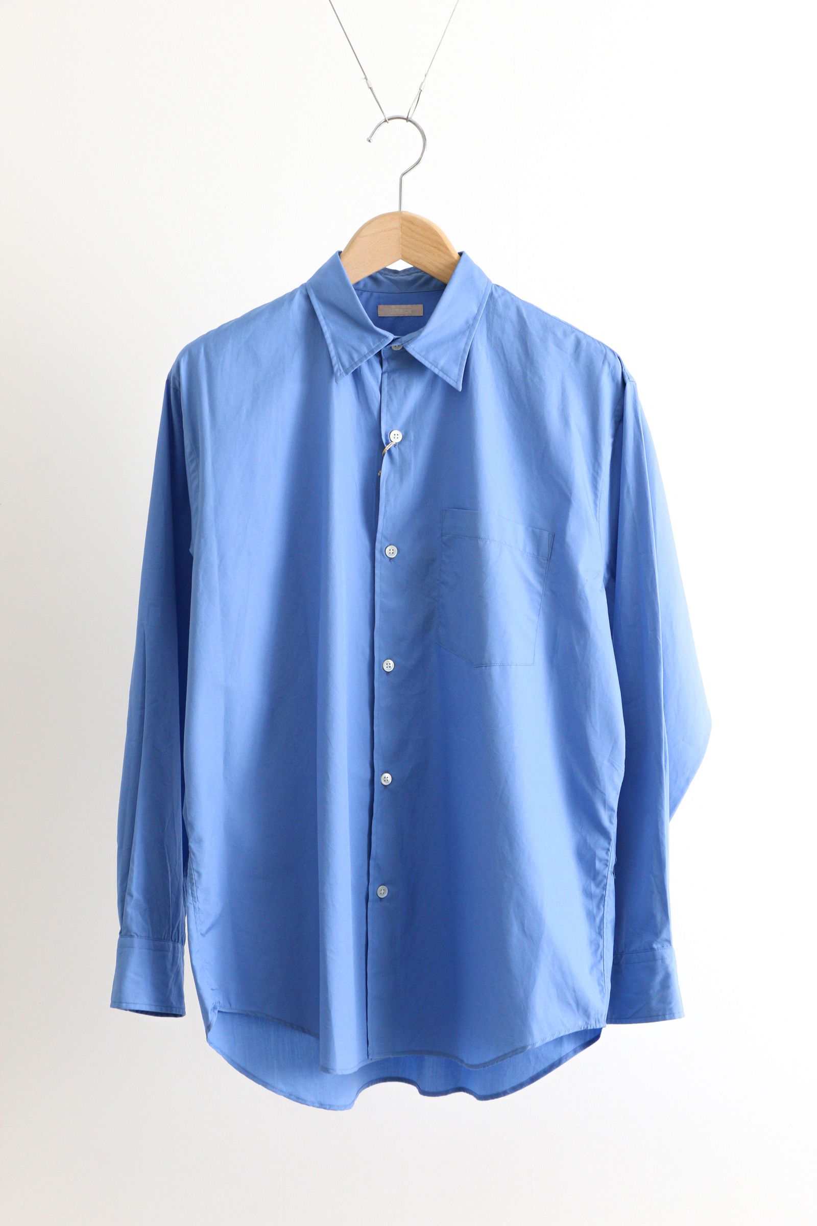 ULTERIOR - OVERLAID BOX SHIRT Blue | koko