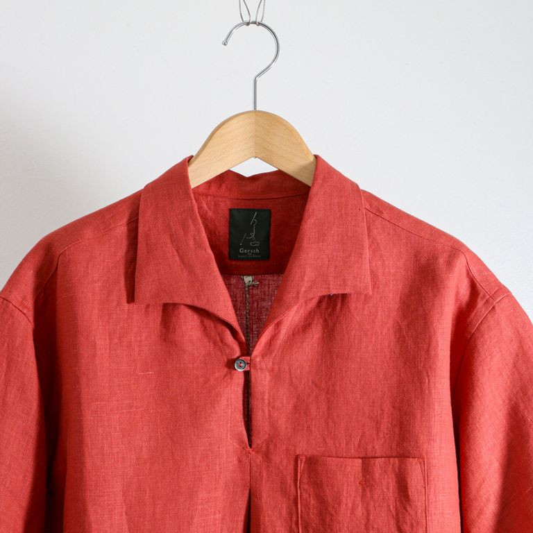 Gorsch - Gorsch Capli short sleeve shirt Raspberry / カプリ 