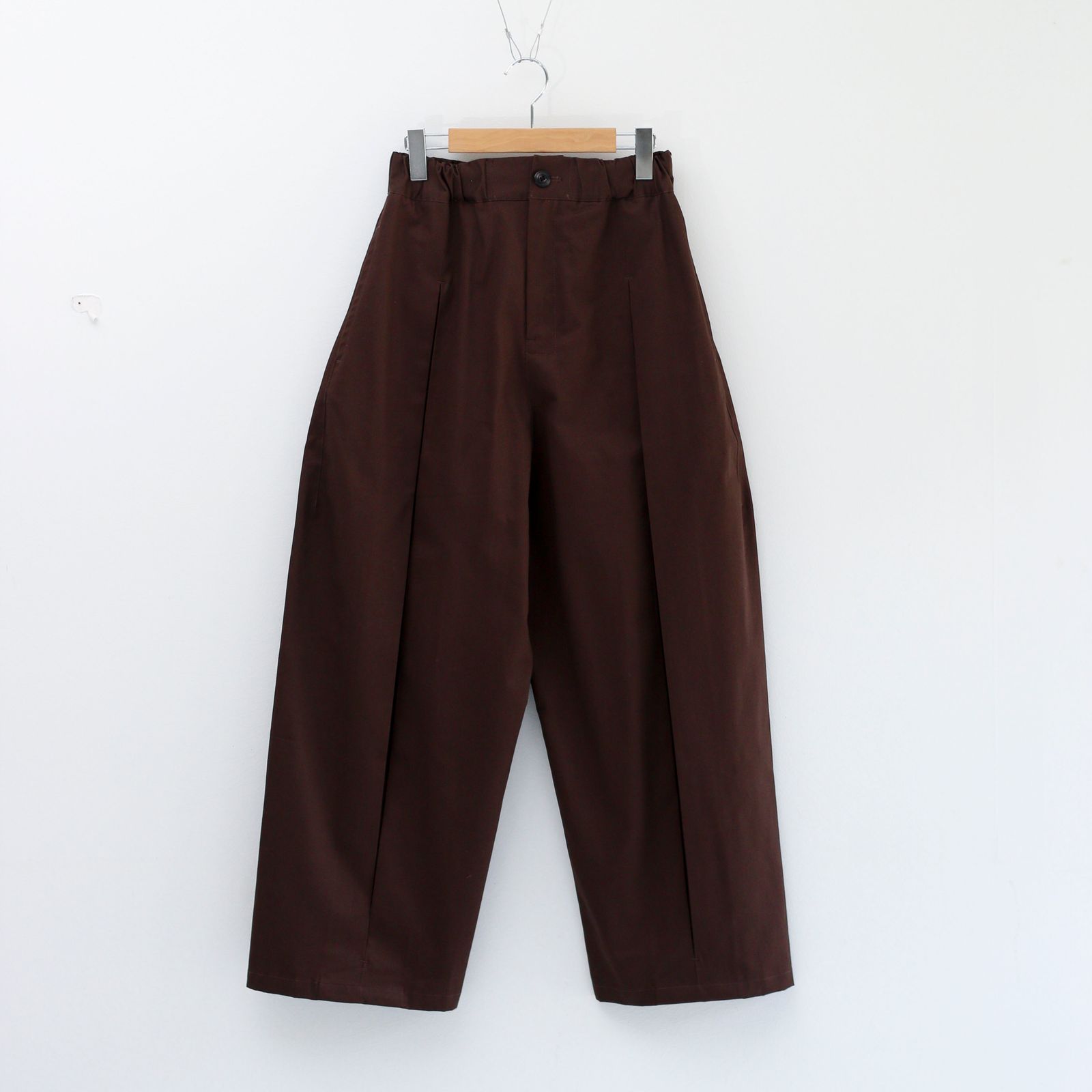 SAGE NATION - BOX PLEAT TROUSER DENIM RAW / ボックスプリーツ