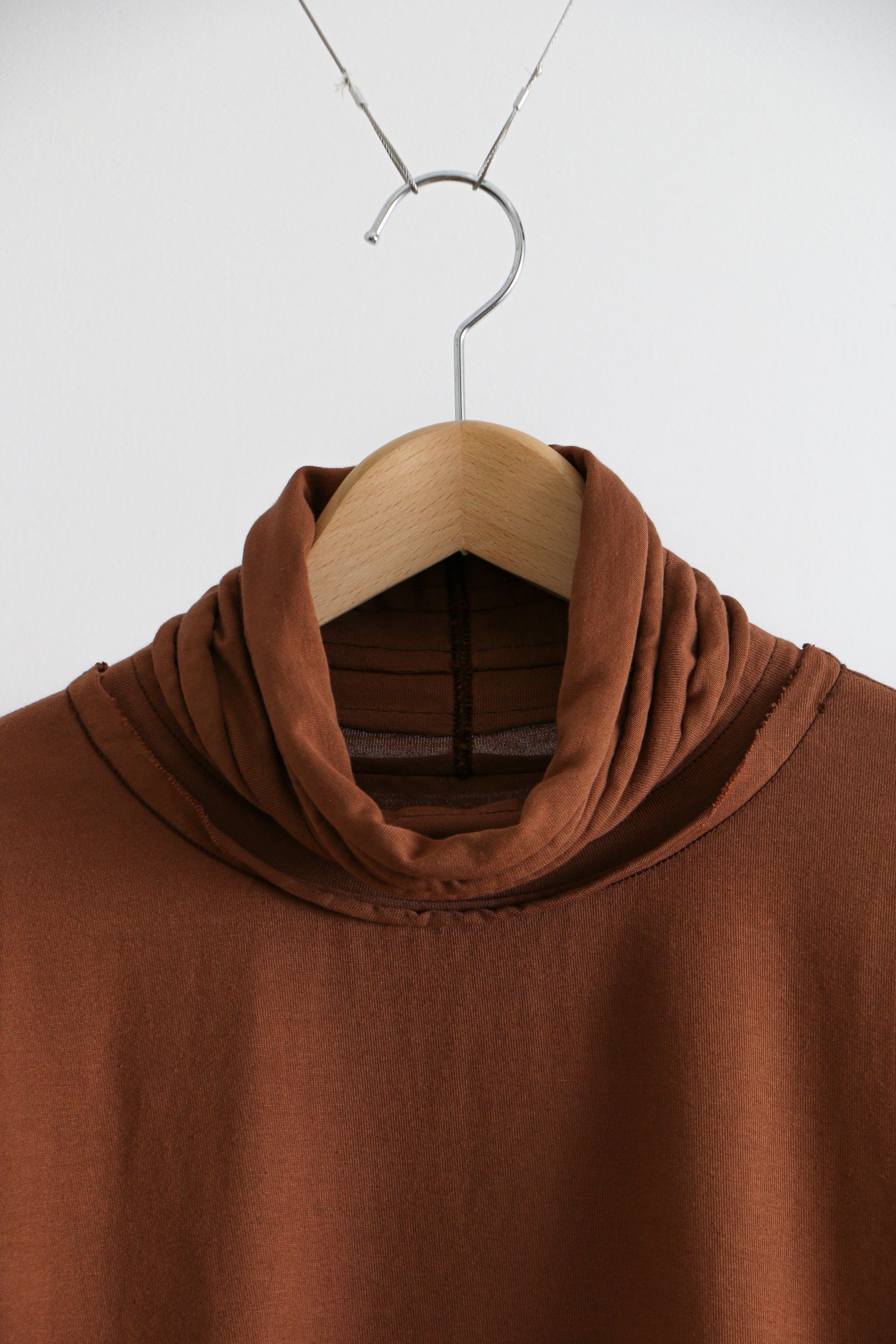 SPLENDER JERSEY - CUTOFF TURTLE JERSEY Brown