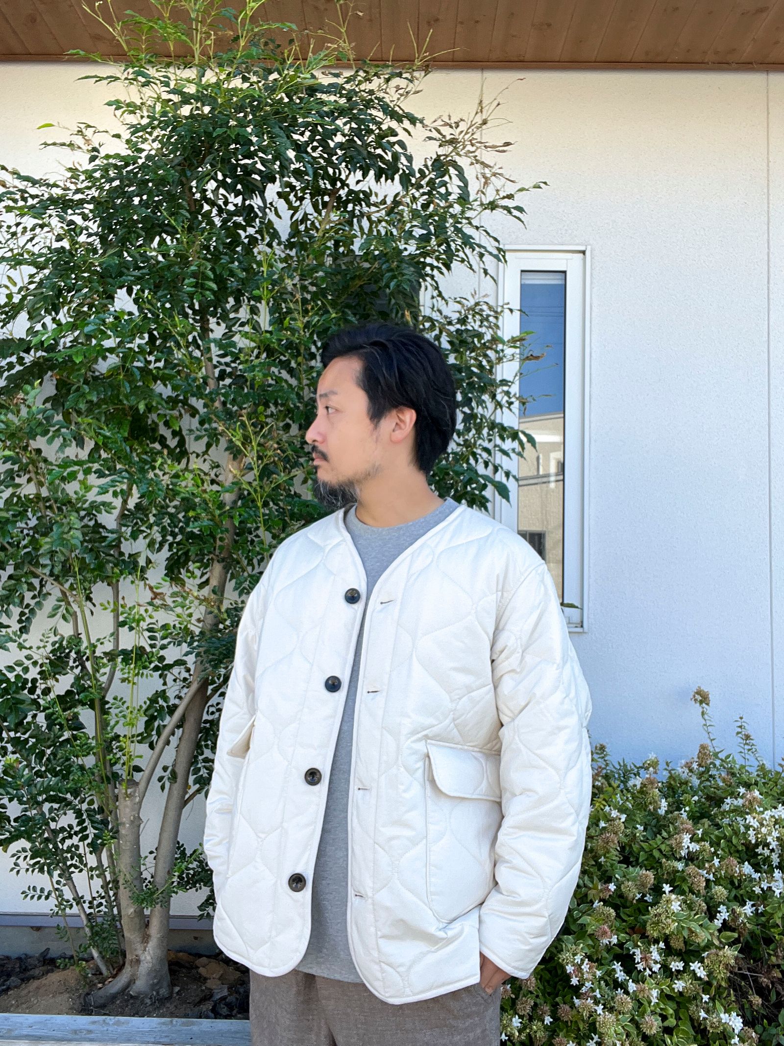 Y(dot) BY NORDISK - QUILTING LINER JACKET White | koko