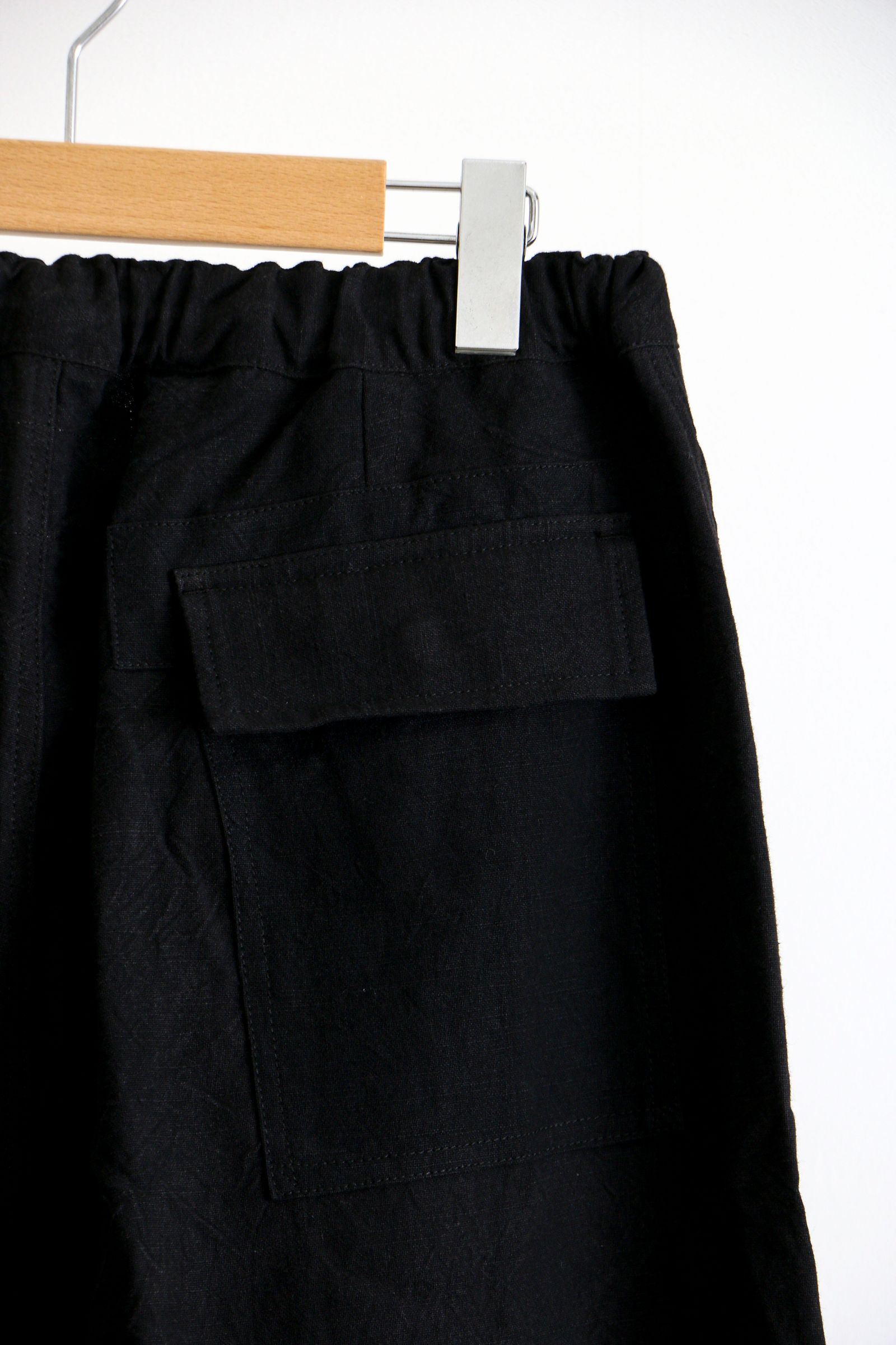 STORY mfg. - Story mfg. Paco Pants - Iron Black Slub