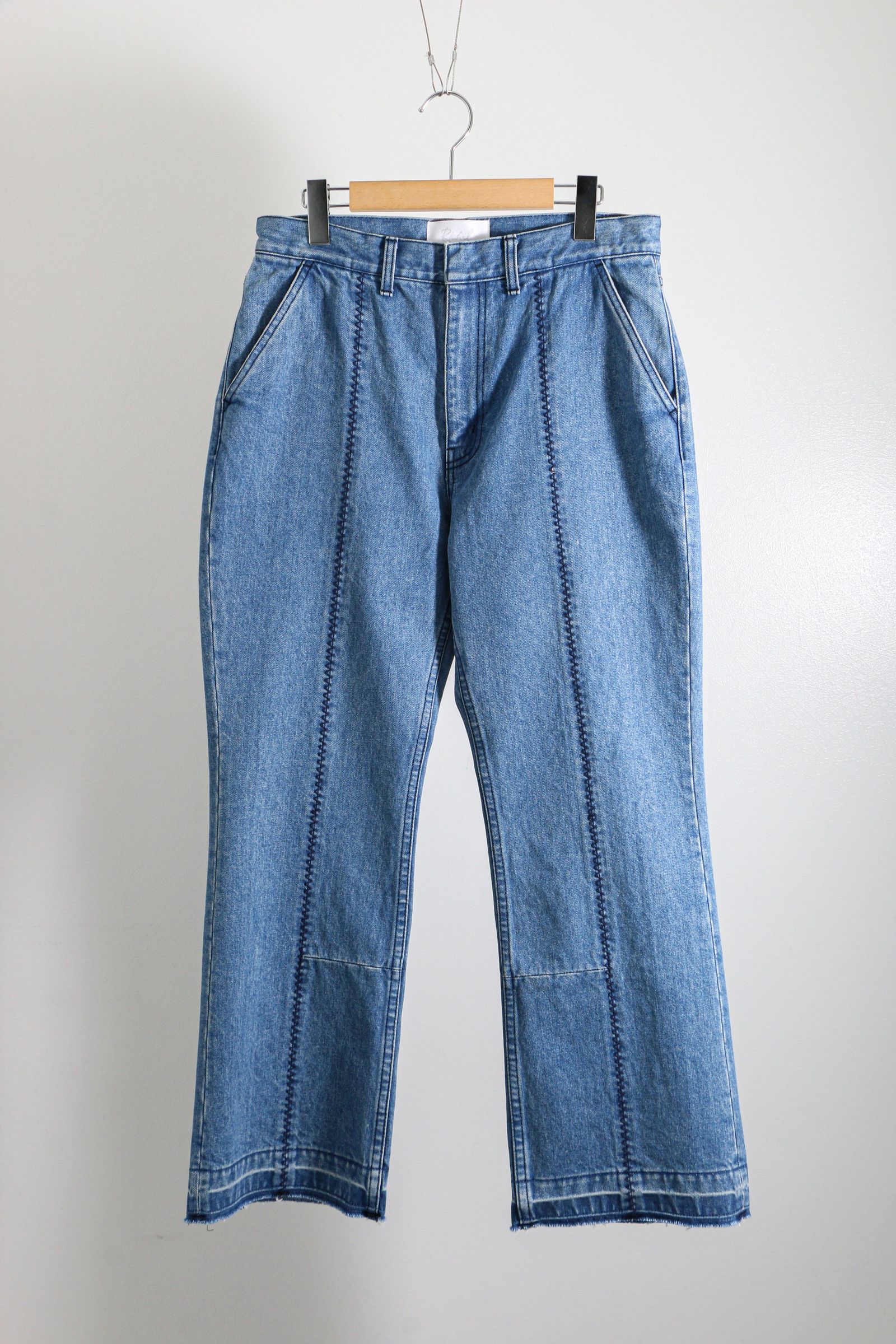 Rich I - DENIM BOOTSCUT PANTS INDIGO / ブーツカットデニム | koko