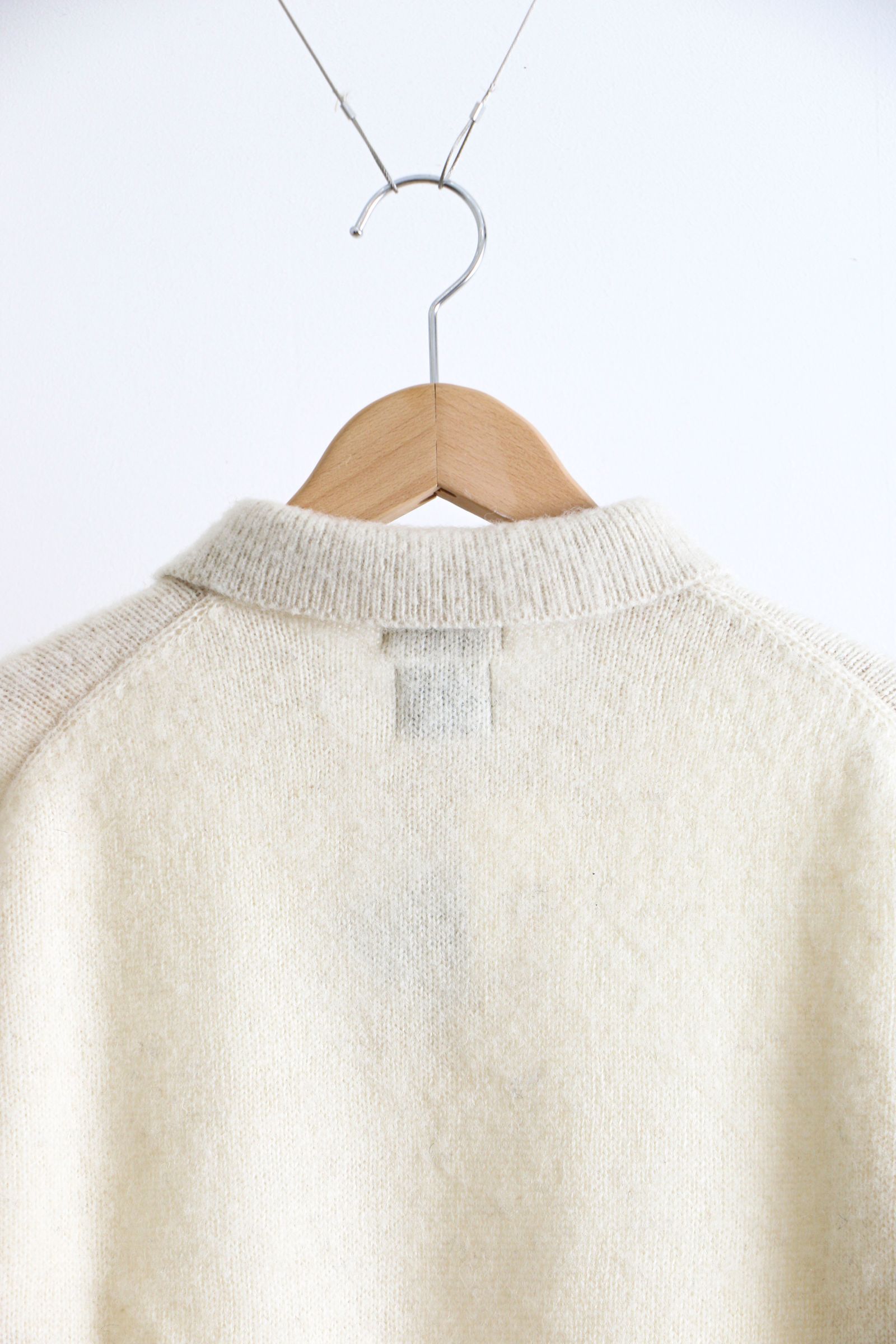 EVCON - Jamieson's Knit Polo Ivory ニットポロ / ユニセックス