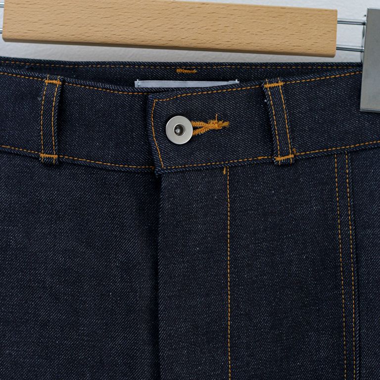 SAGE NATION - WELT TROUSER DENIM RAW / ワイドストレート / デニム 
