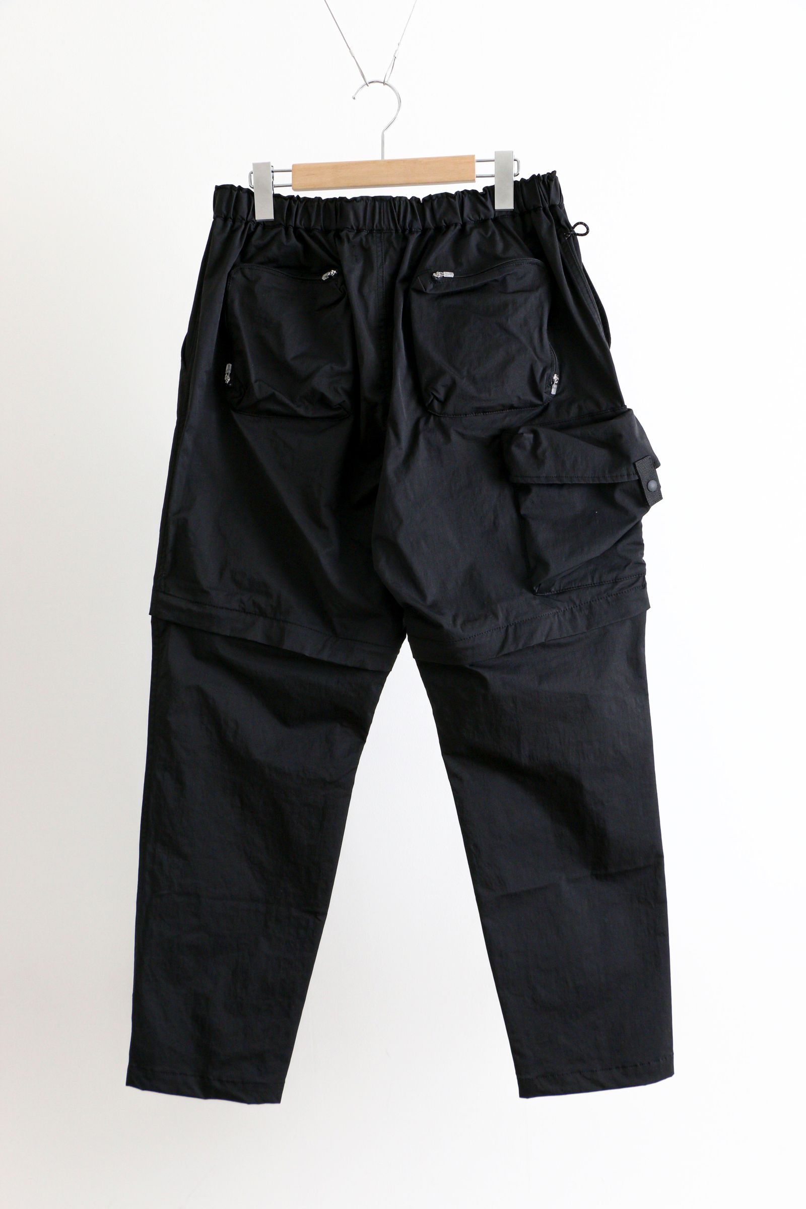 bal - MULTI POCKET CONVERTIBLE PANT Black | koko