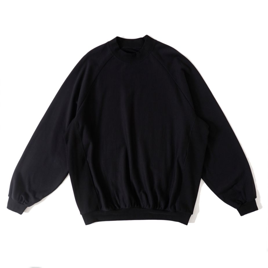I - Dolman Sleeve Terry Crew Black | koko I - Dolman Sleeve Terry Crew Black | koko