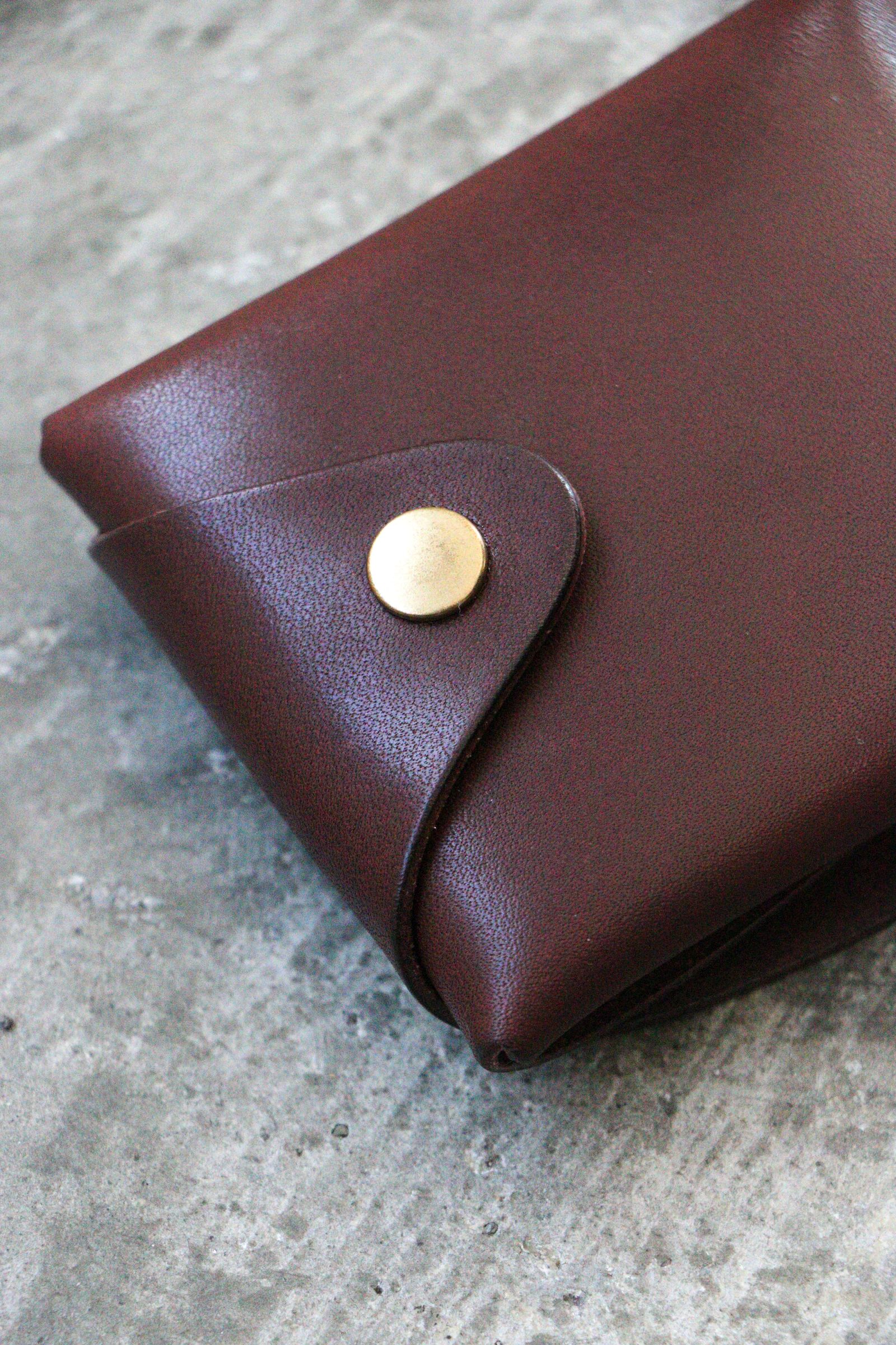 LEATHER WALLET BROWN / コンパクトウォレット / 財布