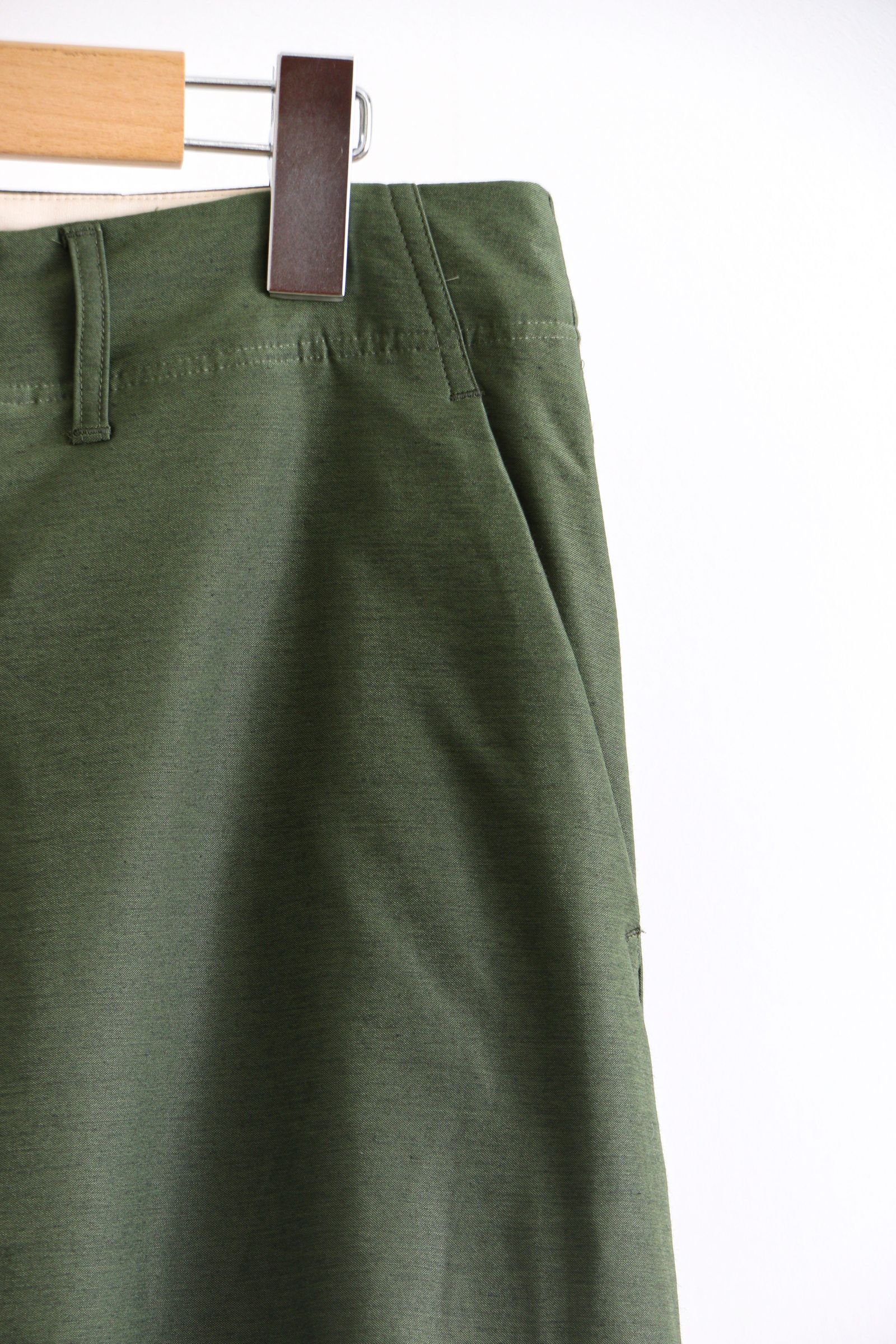 KANEMASA - Typewriter High Gauge Jersey Over Pants MILITARY GREEN