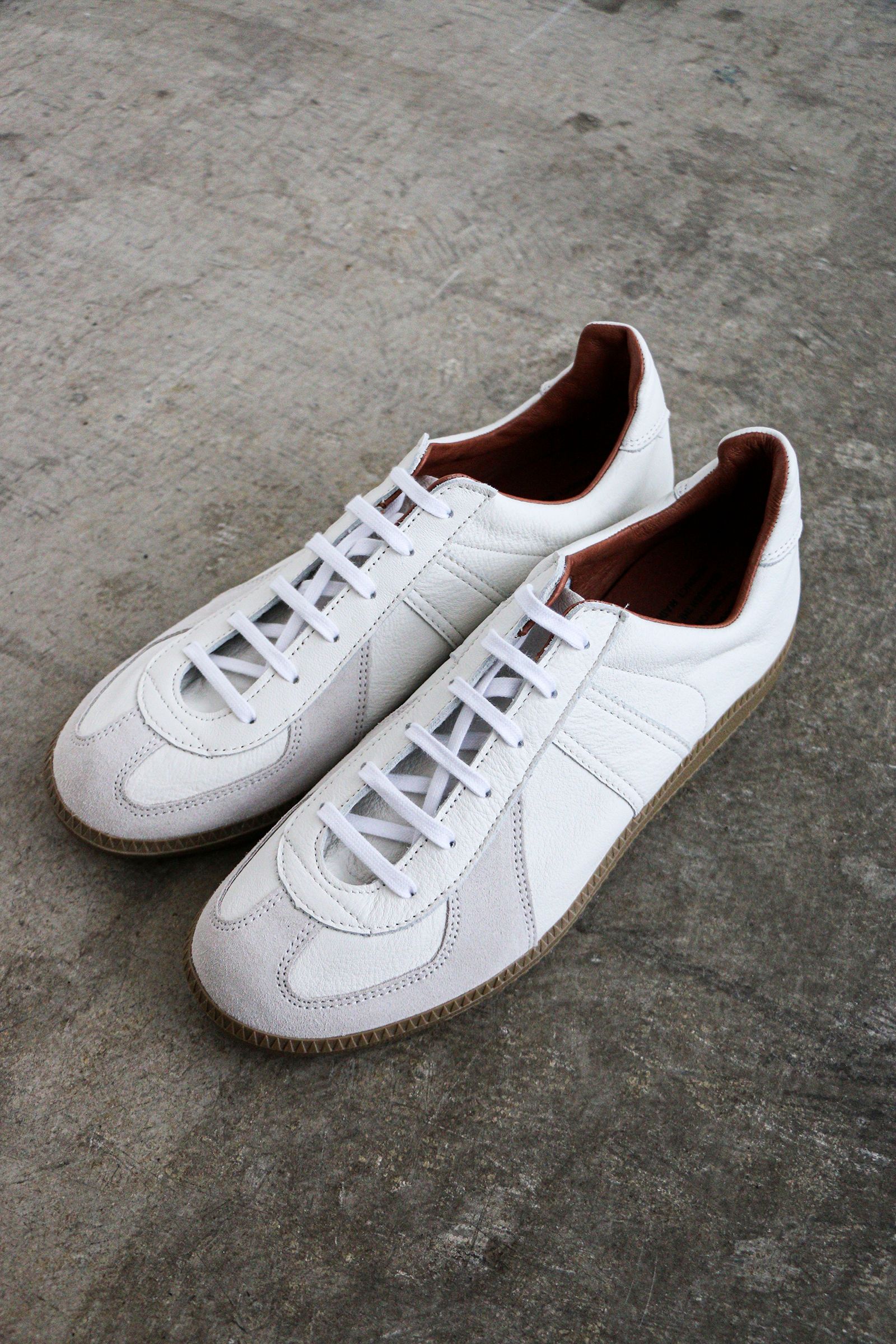 REPRODUCTION OF FOUND - GERMAN MILITARY TRAINER White / ジャーマン