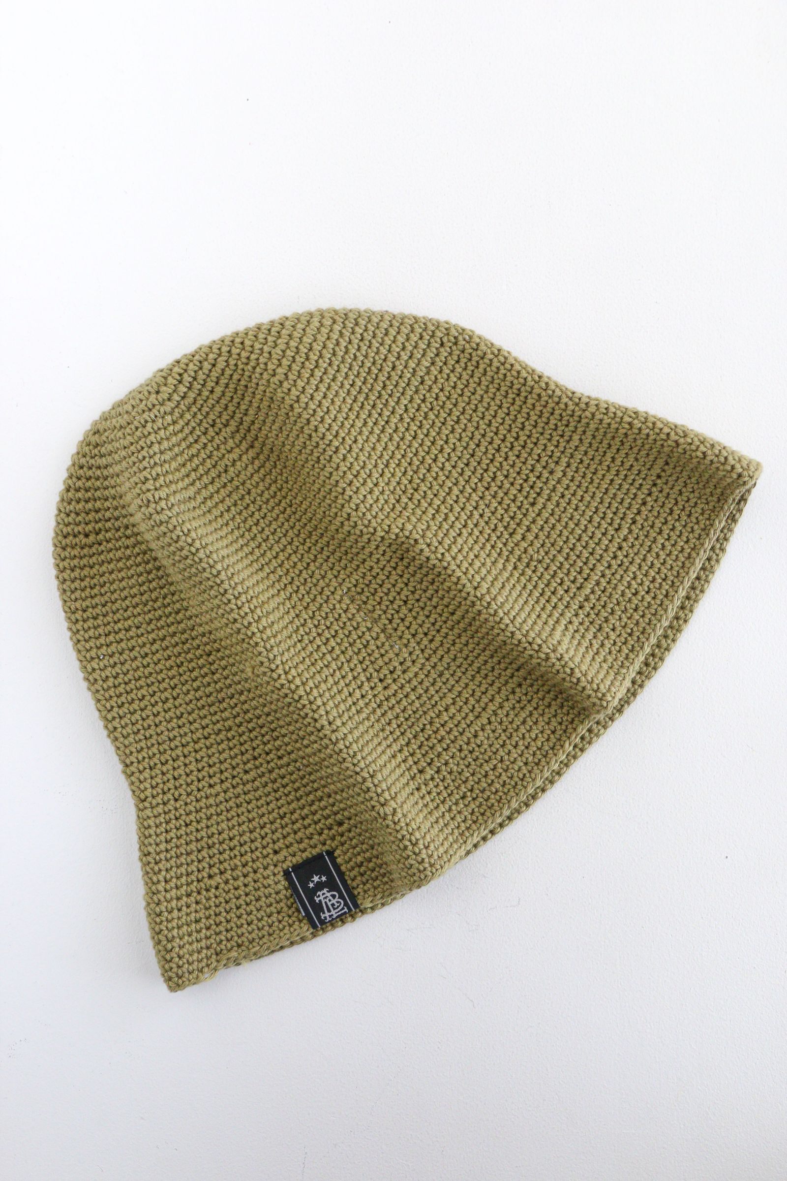 bal - HAND KNIT BUCKET HAT Olive | koko