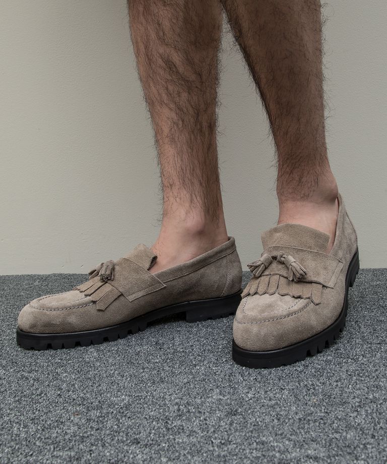 bal - BAL & TOMO&CO COMMAND SOLE TASSELE LOAFER Beige | koko 