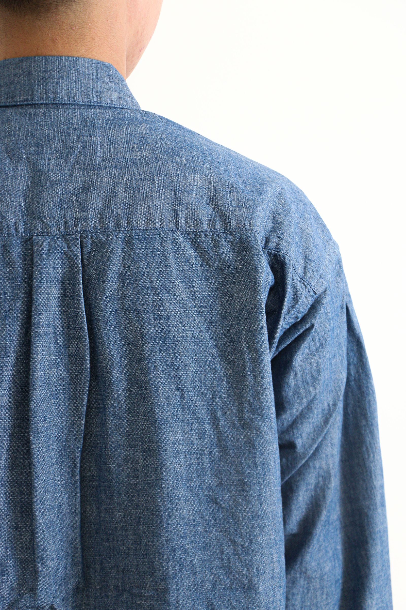 SEVEN BY SEVEN TUCK SHIRTS Chambray - S