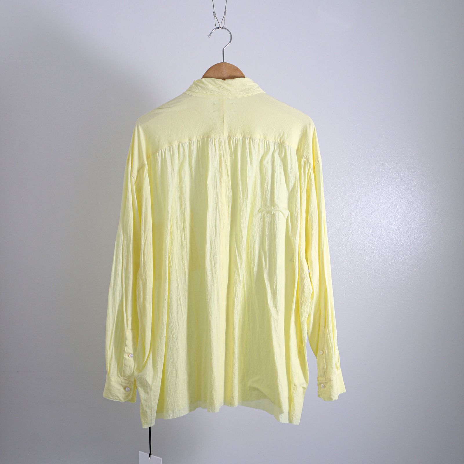 KANEMASA PHIL. - 46G Artisan Jersey Shirt YELLOW / シャツ | koko KANEMASA PHIL. - 46G Artisan Jersey Shirt YELLOW / シャツ | koko