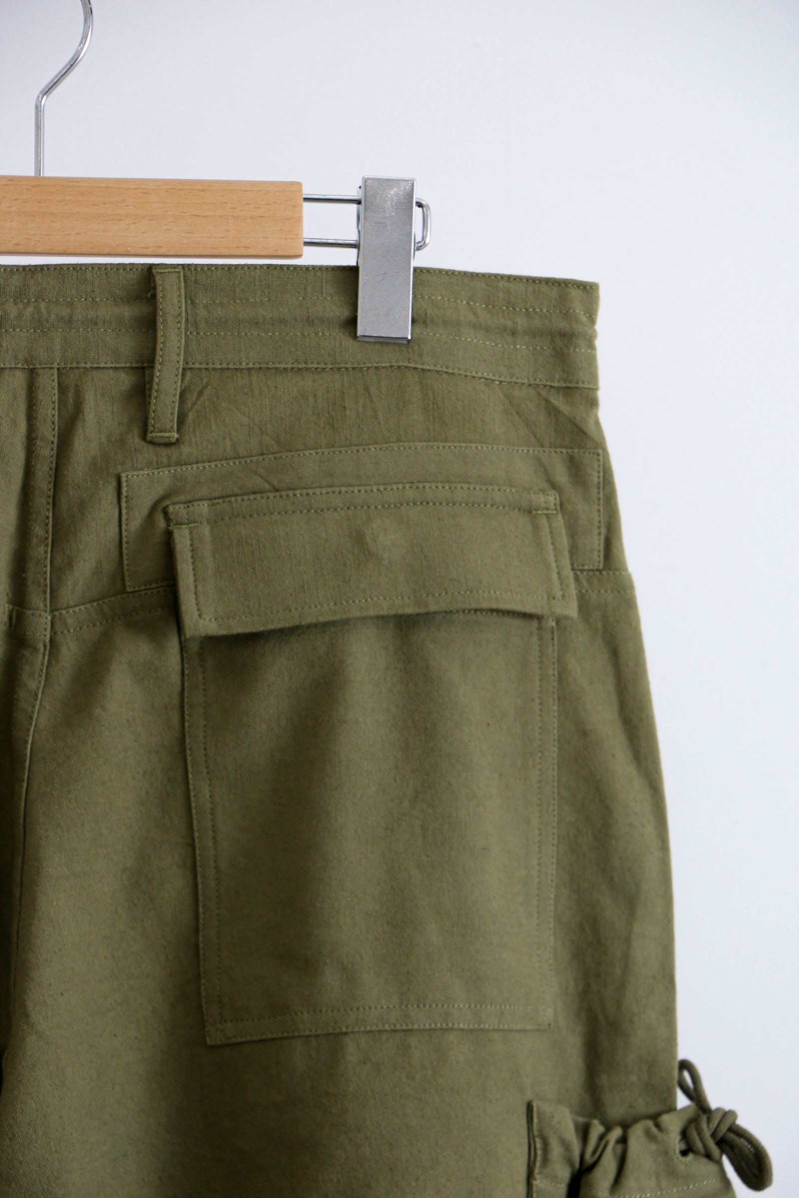 STORY mfg. - FORAGER PANTS OLIVE SLUB / フォレージャーパンツ