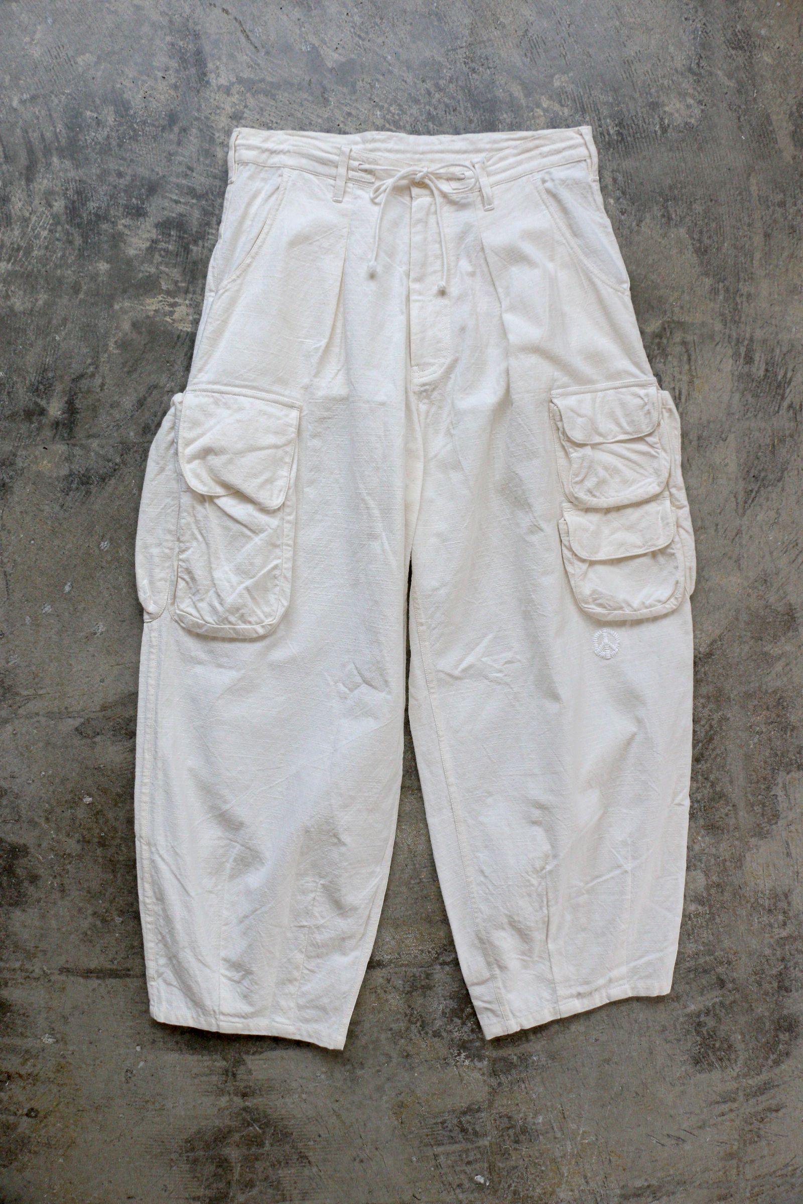 STORY mfg. - Forager Pants FGJP-ES Bark Ecru Slub | koko