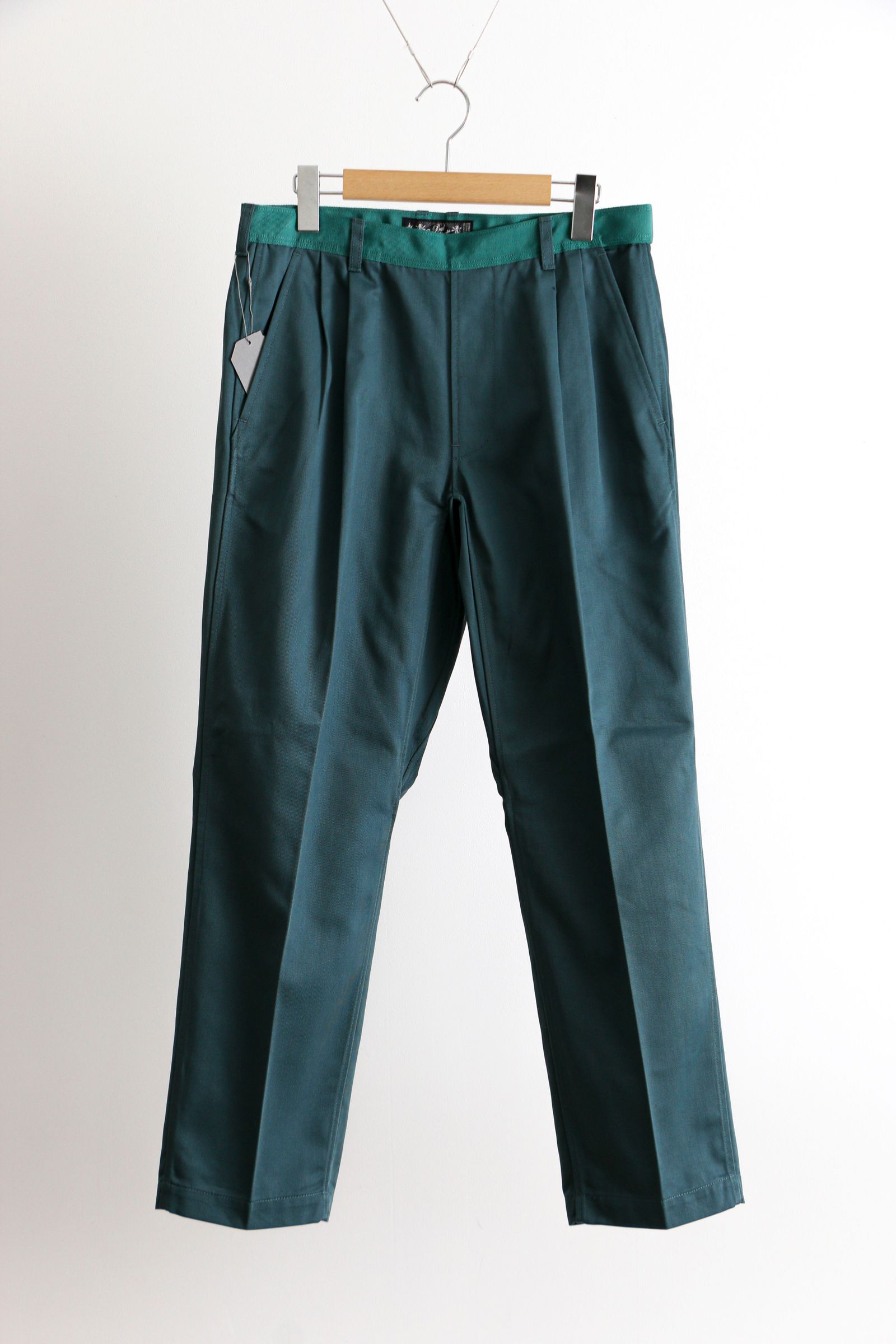 bal - BAL DICKIES SULFUR DYE VELCRO WORK PANT Green / ディッキーズ 