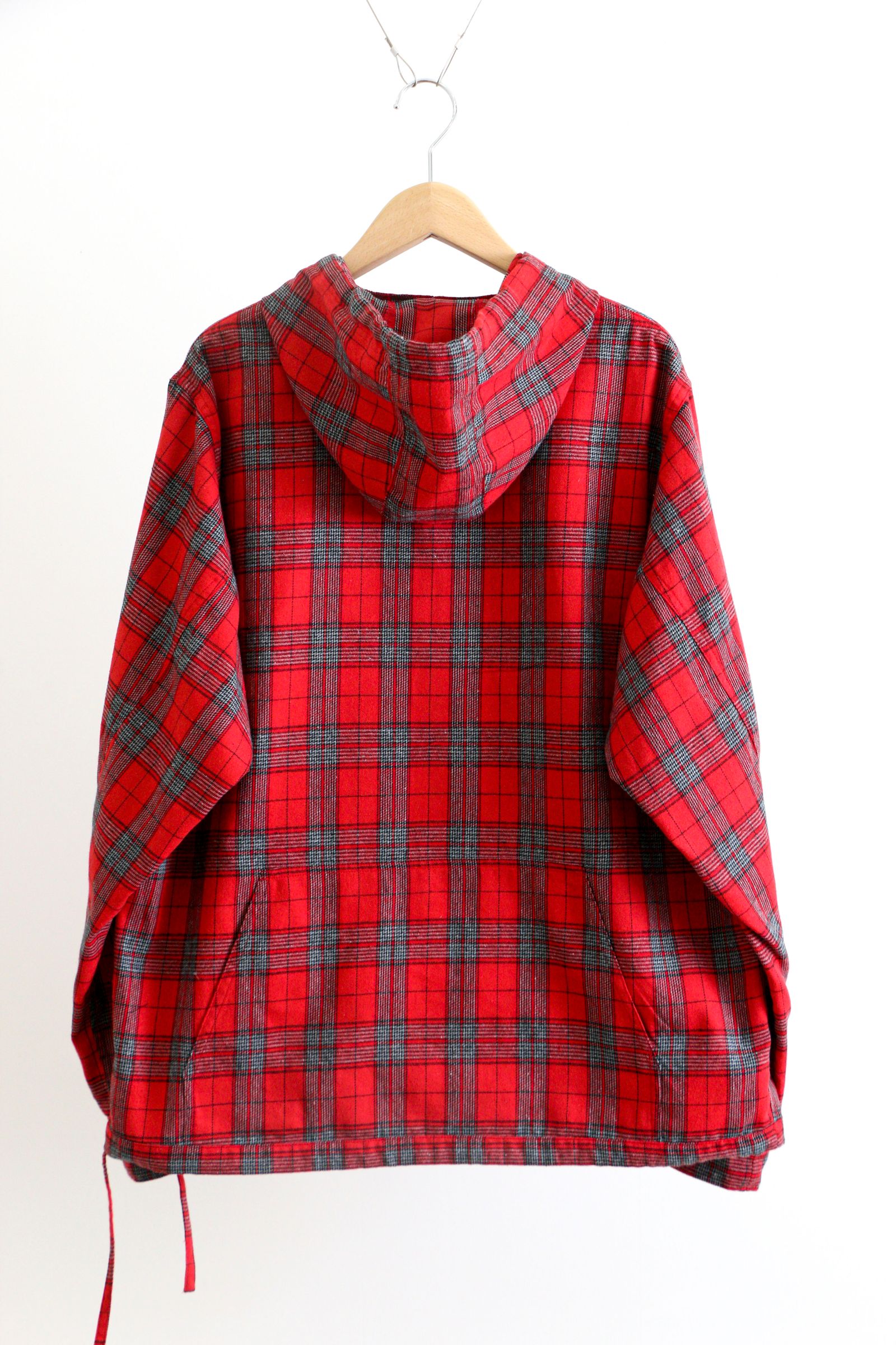 bal - PULLOVER MEXICAN HOODED SHIRT RED / プルオーバー