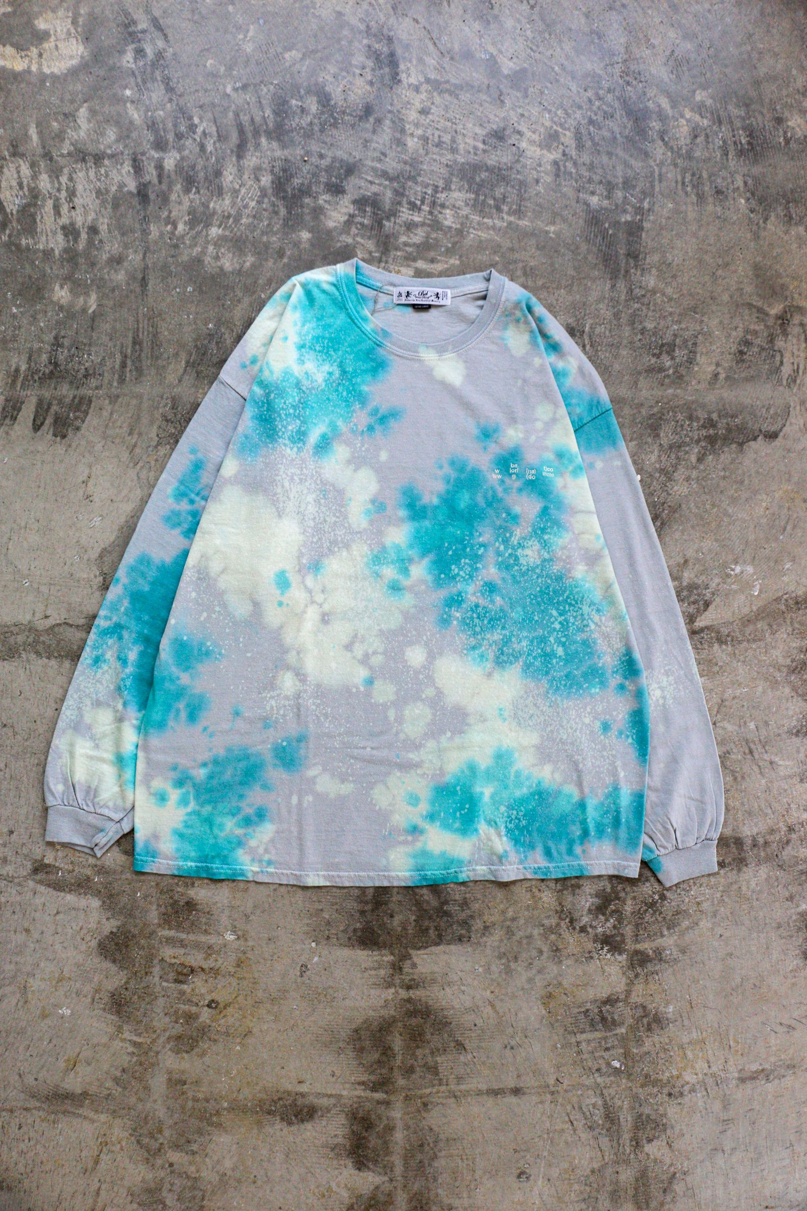 bal - LOGO TIE DYE LS TEE Gray | koko