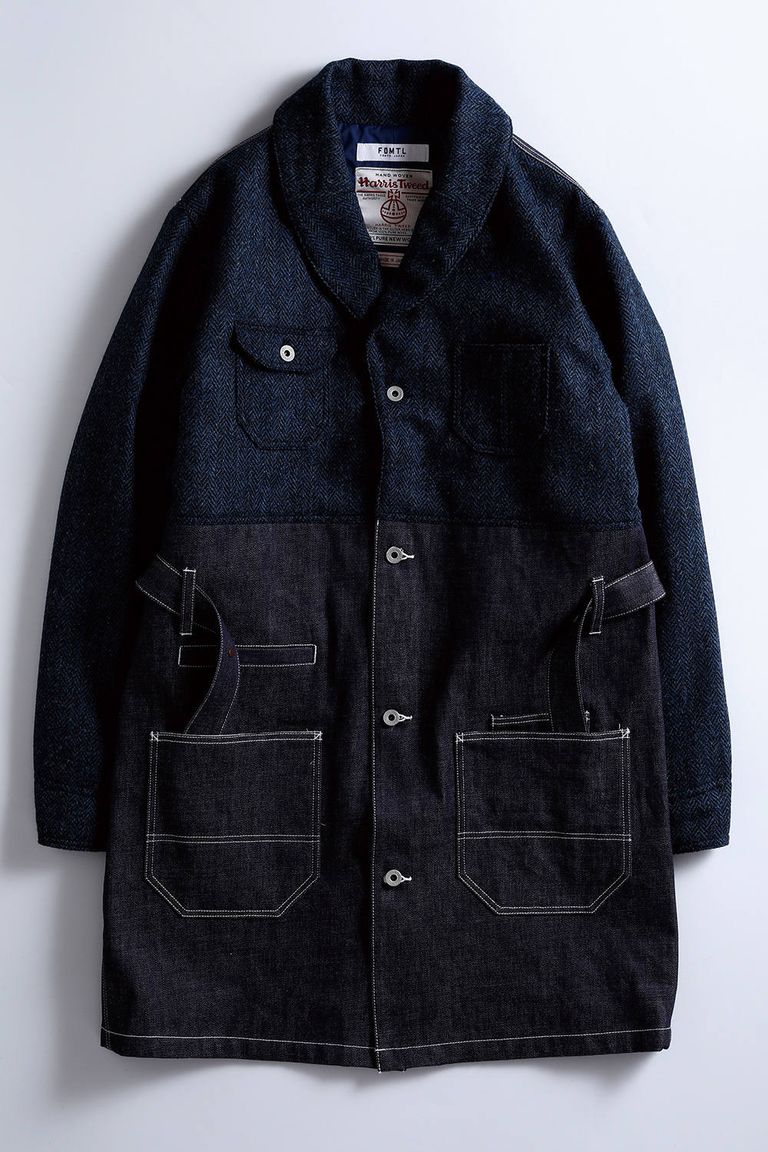 FDMTL - 「ラスト1点!!」「即日発送可能!!」FDMTL HARRIS TWEED SHAWL 