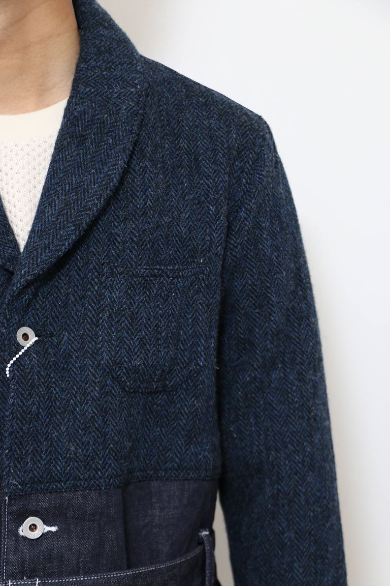 FDMTL - 「ラスト1点!!」「即日発送可能!!」FDMTL HARRIS TWEED SHAWL 