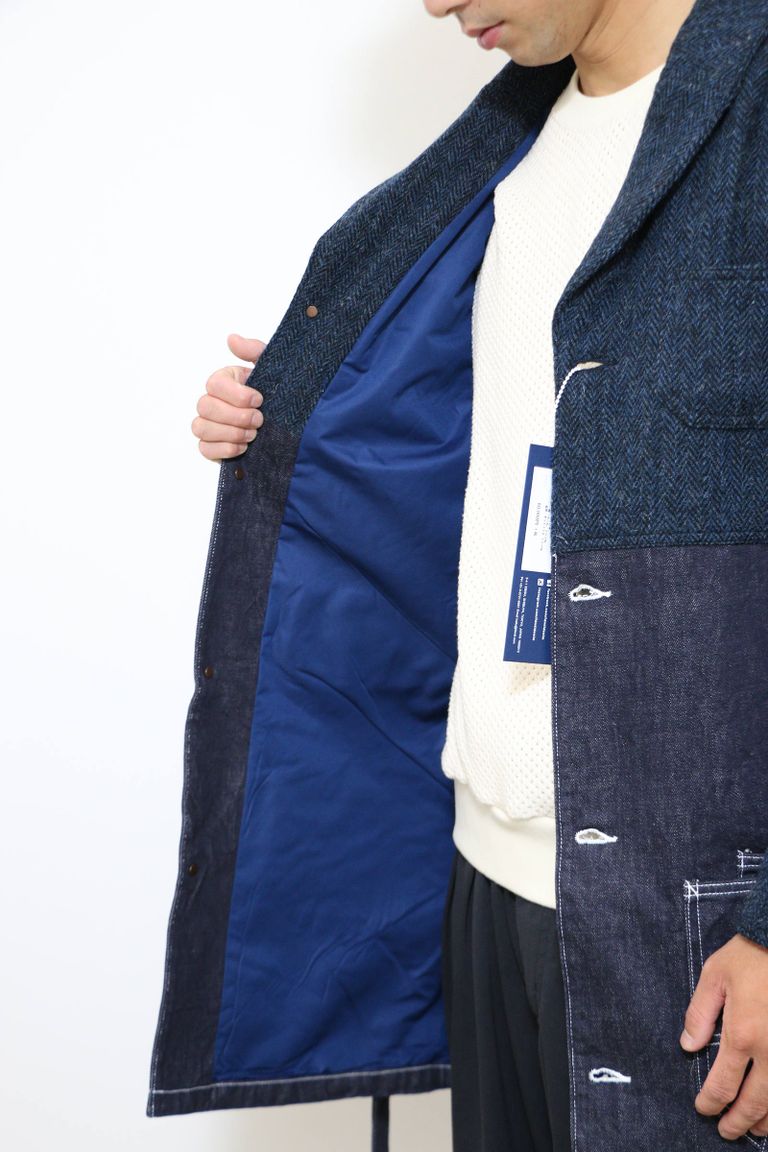 FDMTL - 「ラスト1点!!」「即日発送可能!!」FDMTL HARRIS TWEED SHAWL 