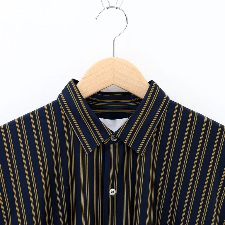 KANEMASA PHIL. - 【 定番人気品番 】46G Atmosphere Stripe Shirt 