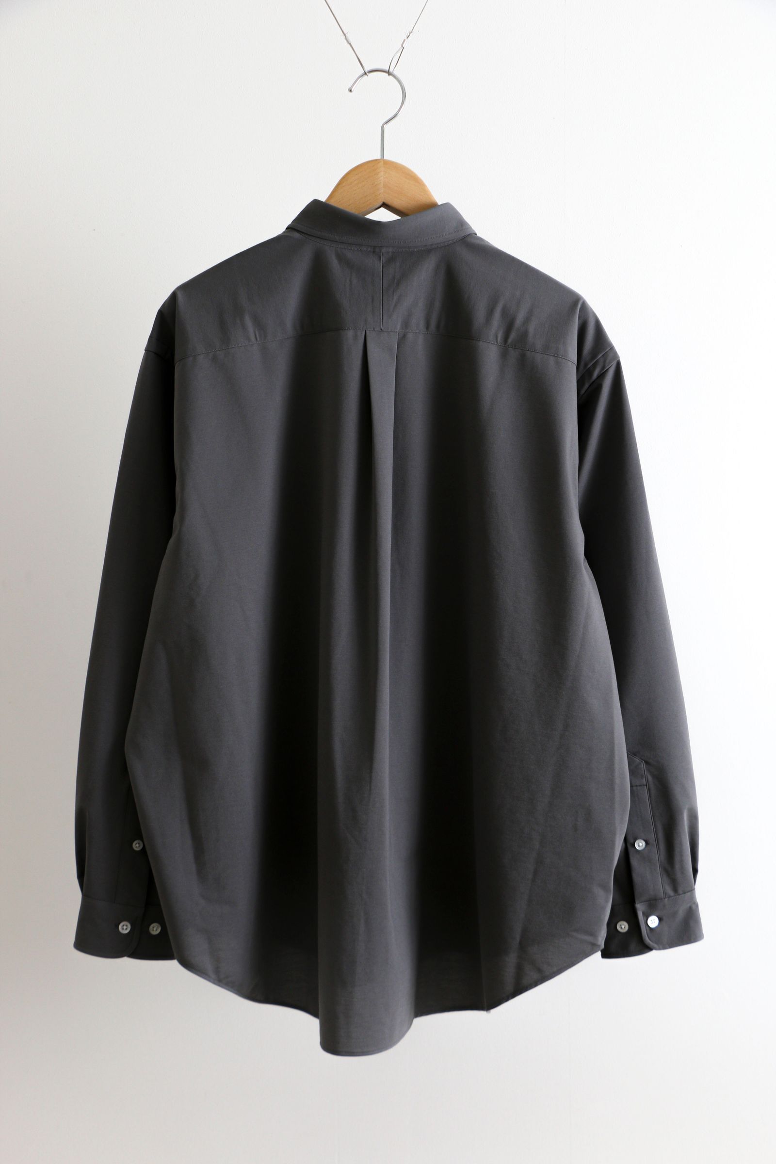 KANEMASA PHIL. - Royal Ox Dress Jersey Shirt GRAY / オーバーサイズ