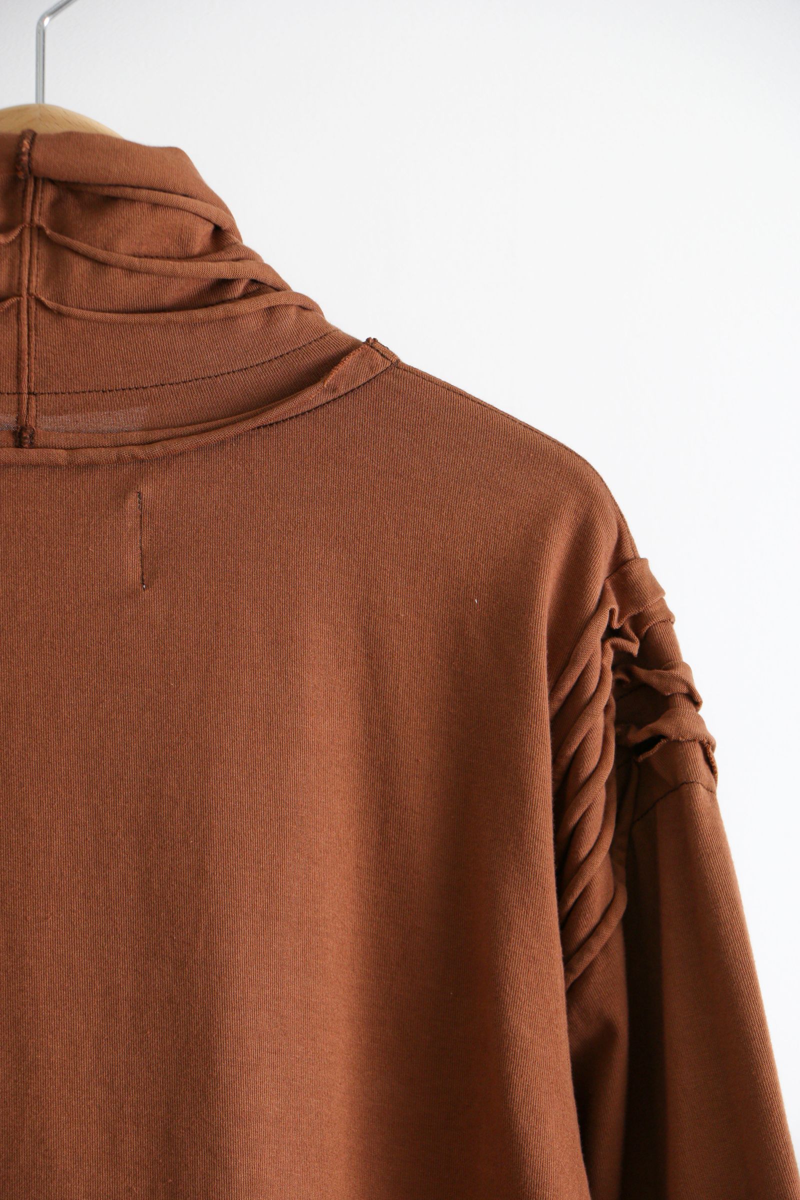 SPLENDER JERSEY - CUTOFF TURTLE JERSEY Brown