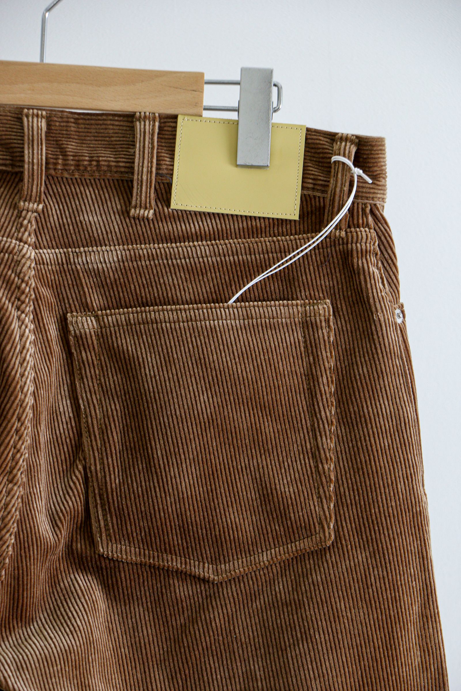 SEVEN BY SEVEN - CORDUROY WIDE PANTS - Modal Mix - Brown