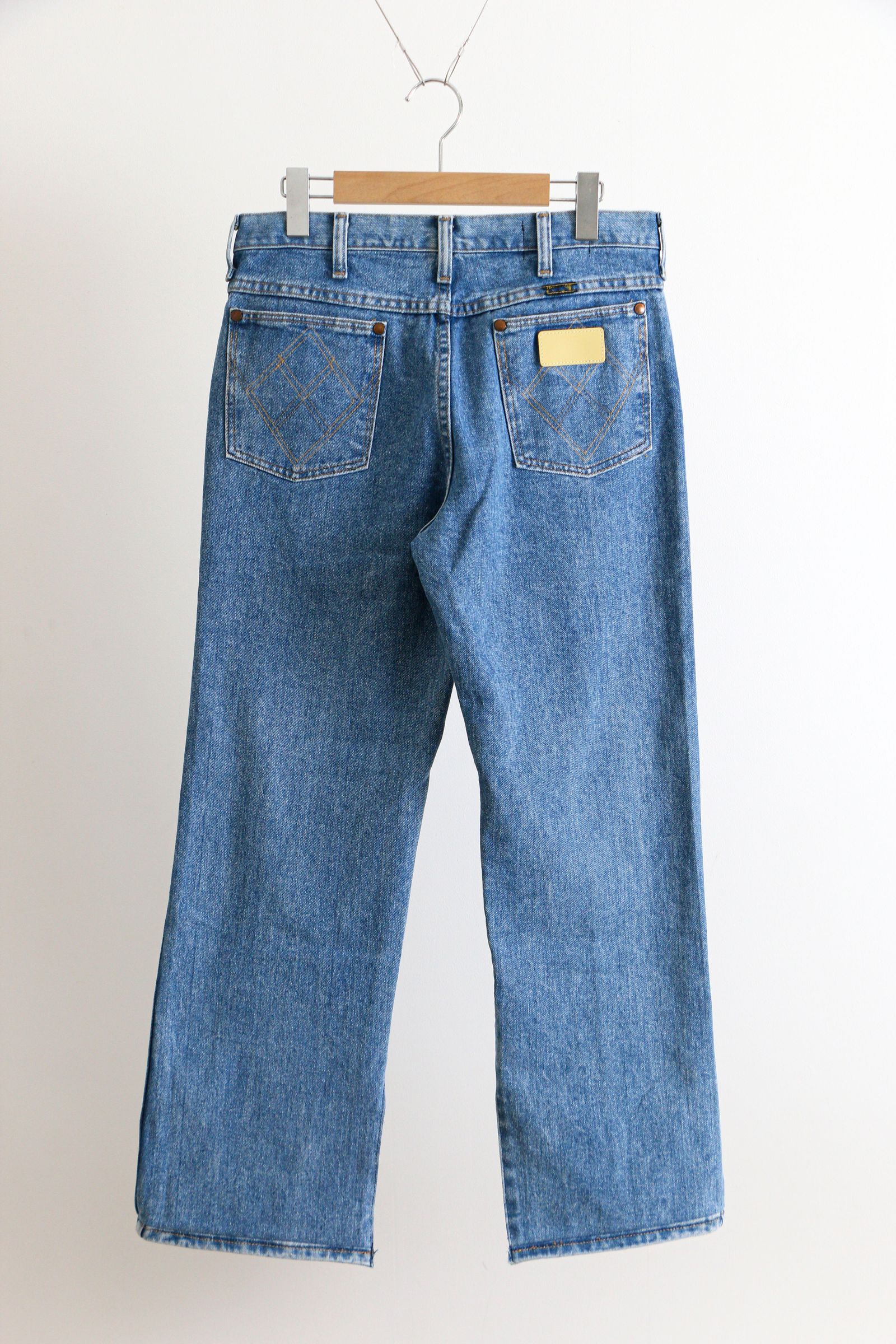 SEVEN BY SEVEN - REWORK DENIM PANTS - Diamond Pattern - Sサイズ