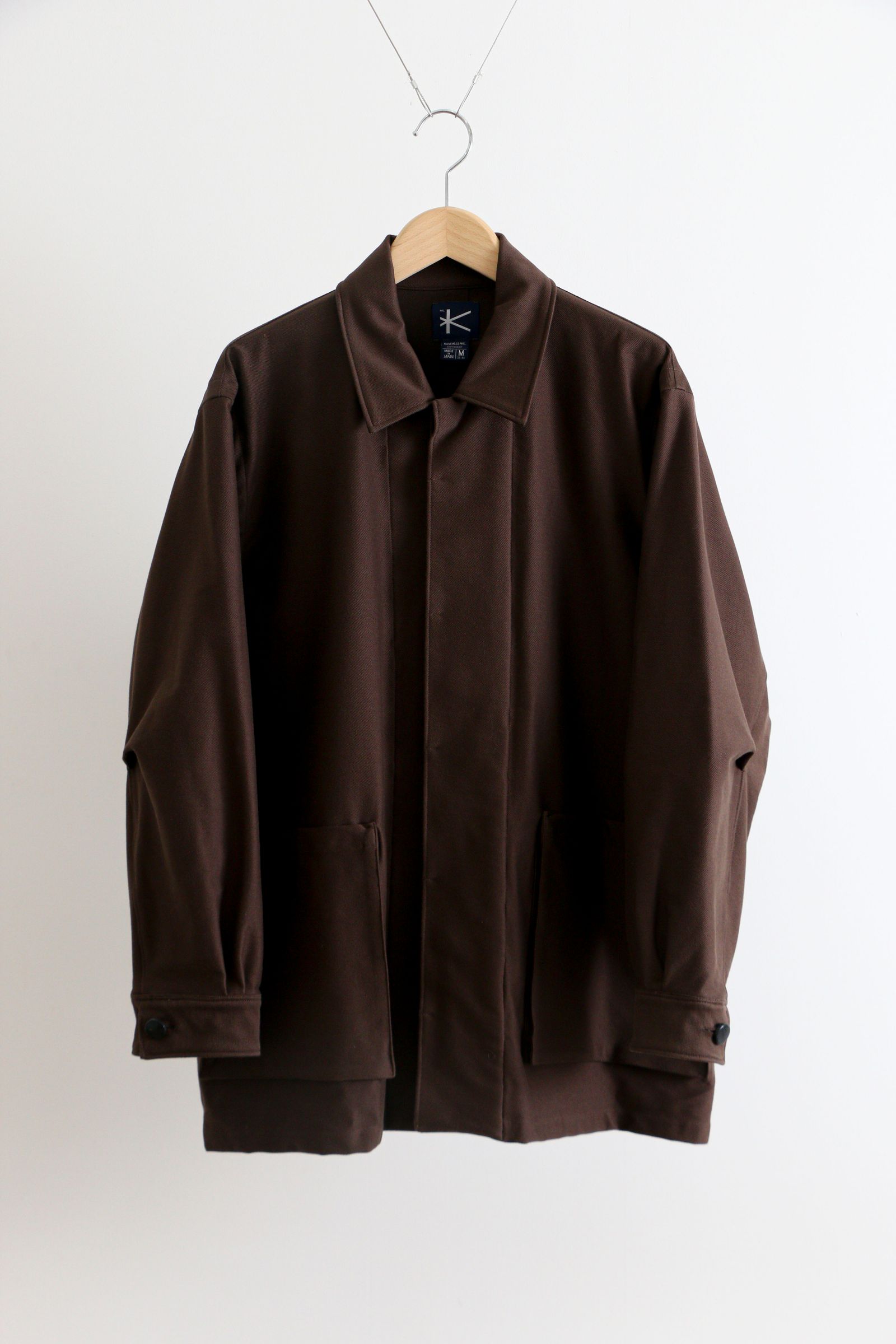 KANEMASA PHIL. - Piece Dyeing Denim Coverall BROWN / カバーオール