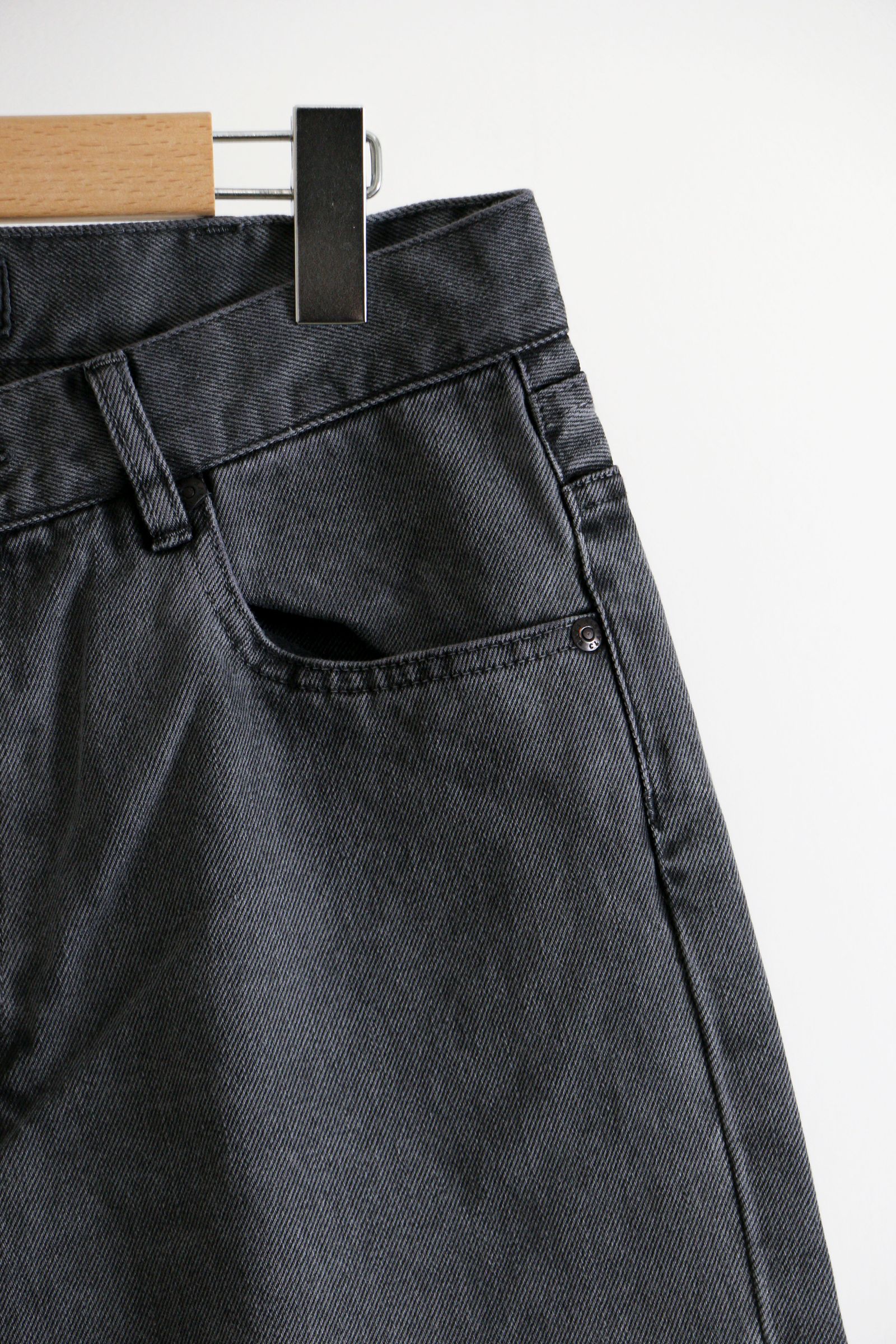 bal - LOOSE FIT PIGMENT DYE 5P JEAN BLACK / ピグメントダイ bal - LOOSE FIT PIGMENT DYE 5P JEAN BLACK / ピグメントダイ