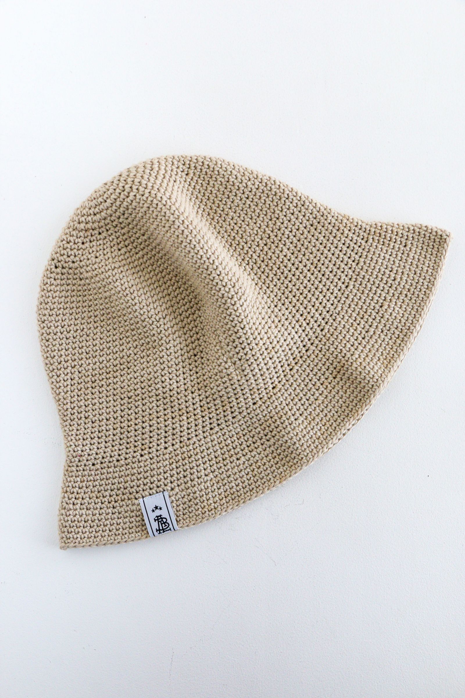 bal - HAND KNIT BUCKET HAT Natural | koko